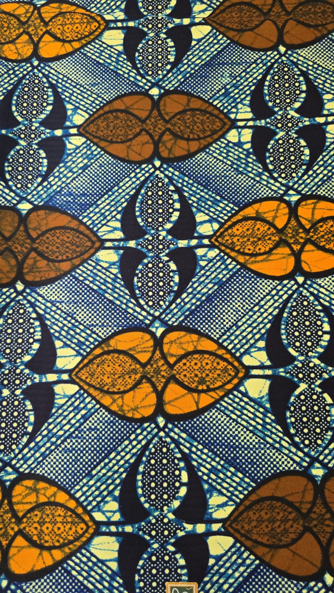 Special African Wax Print 6 Yards Piece – Polycotton - Image 16