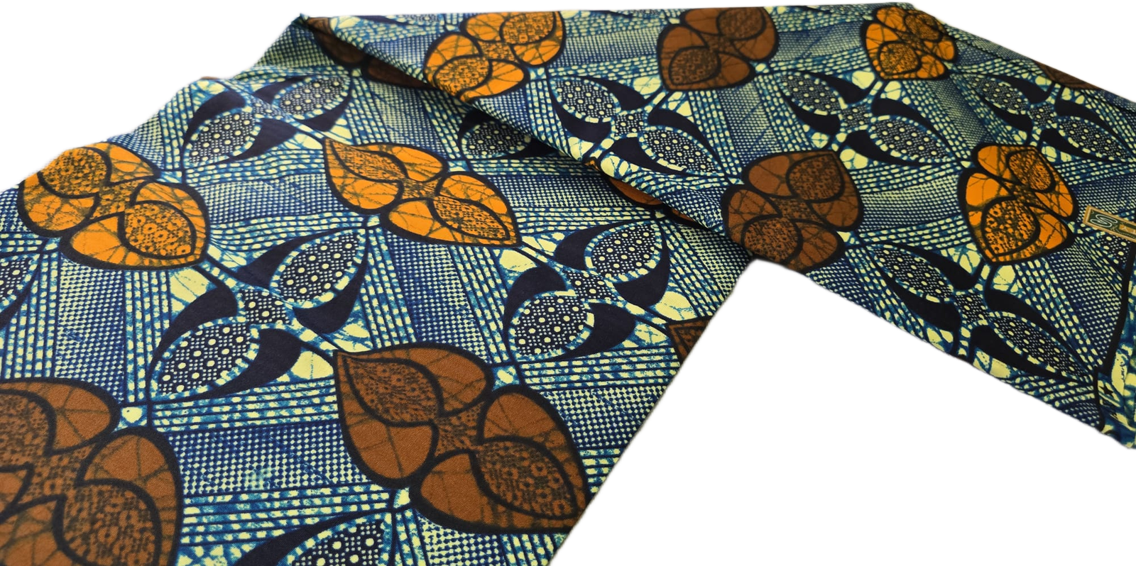 Special African Wax Print 6 Yards Piece – Polycotton - Image 14