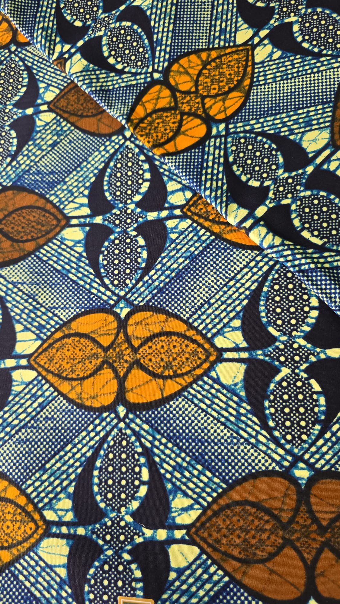 Special African Wax Print 6 Yards Piece – Polycotton - Image 10