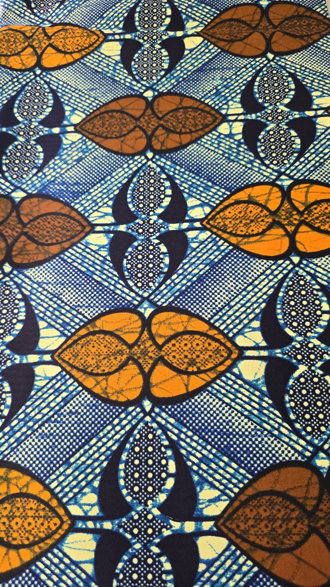Special African Wax Print 6 Yards Piece – Polycotton - Image 4