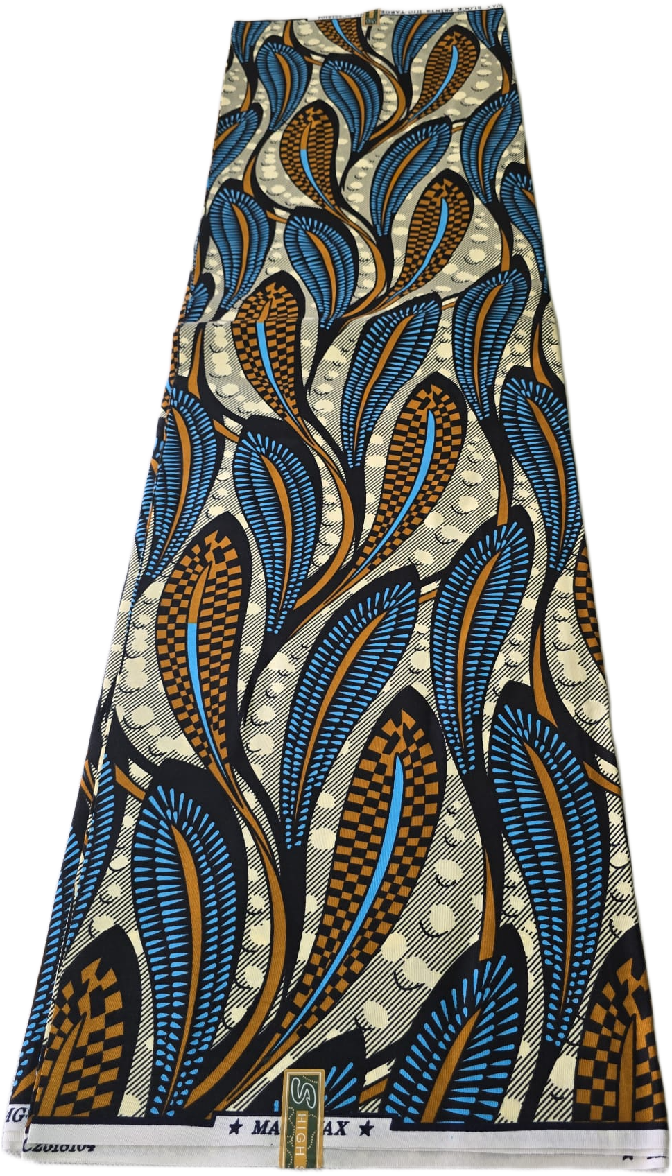 Special African Wax Print 6 Yards Piece – Polycotton - Image 5