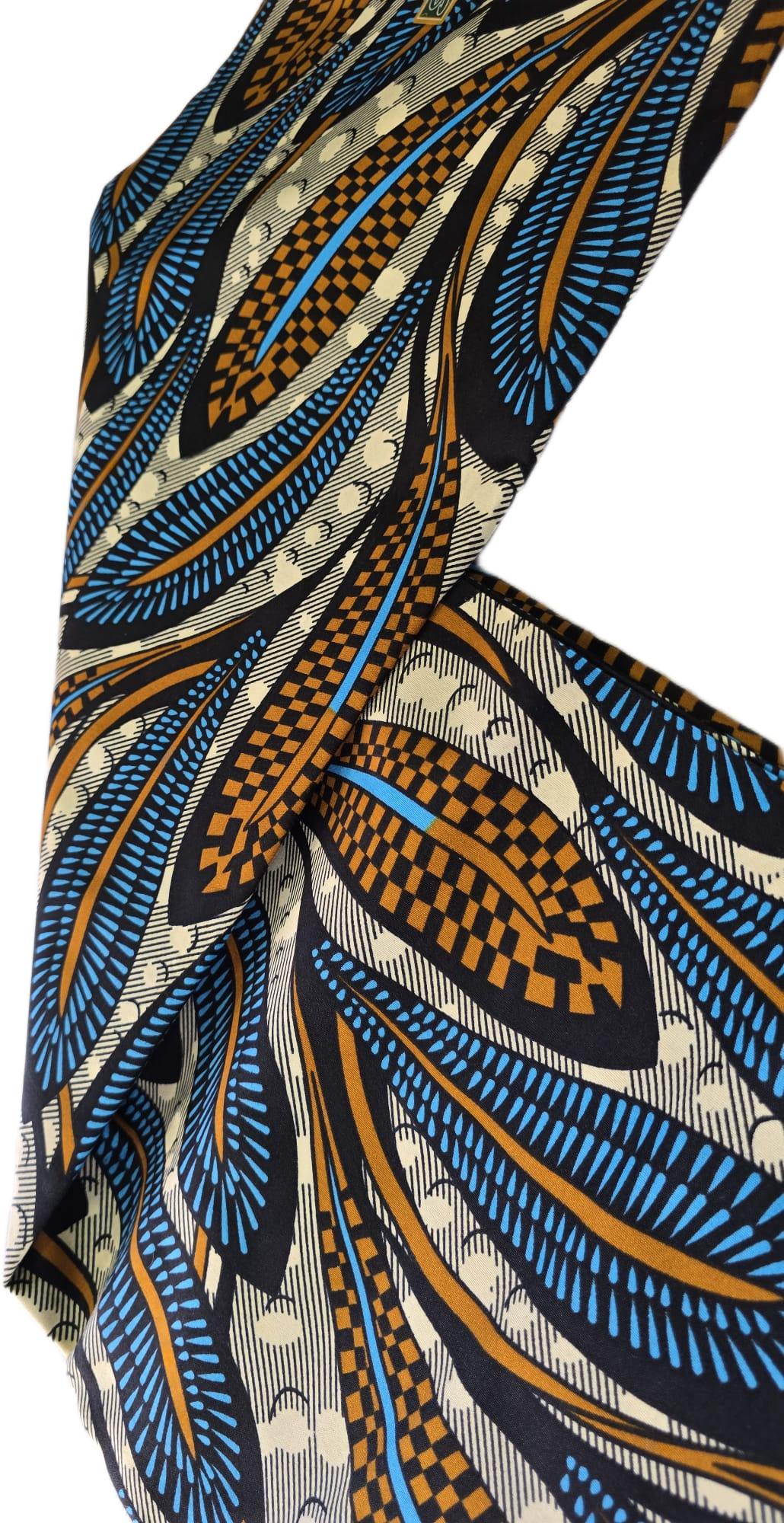 Special African Wax Print 6 Yards Piece – Polycotton - Image 8