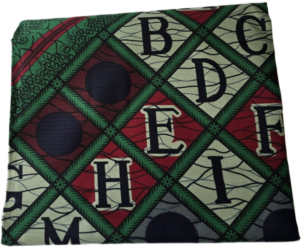 Special African Wax Print 6 Yards Piece – Polycotton - Image 4