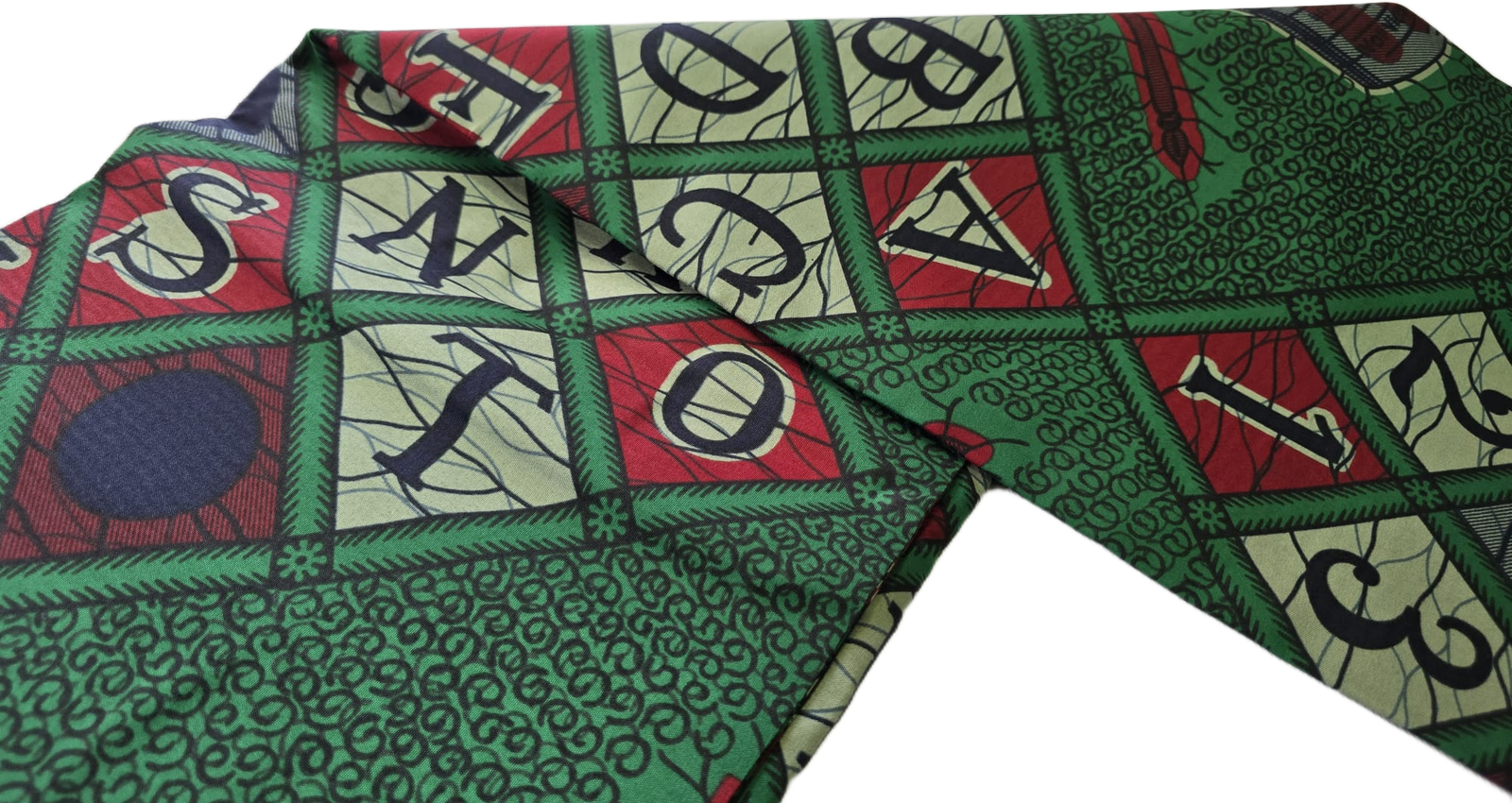 Special African Wax Print 6 Yards Piece – Polycotton - Image 6