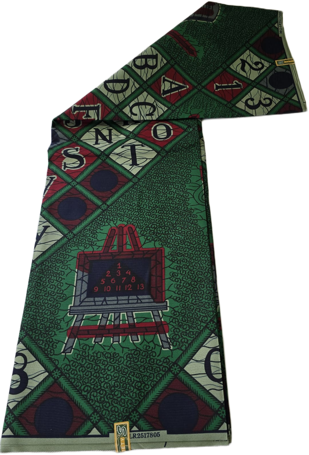 Special African Wax Print 6 Yards Piece – Polycotton - Image 7