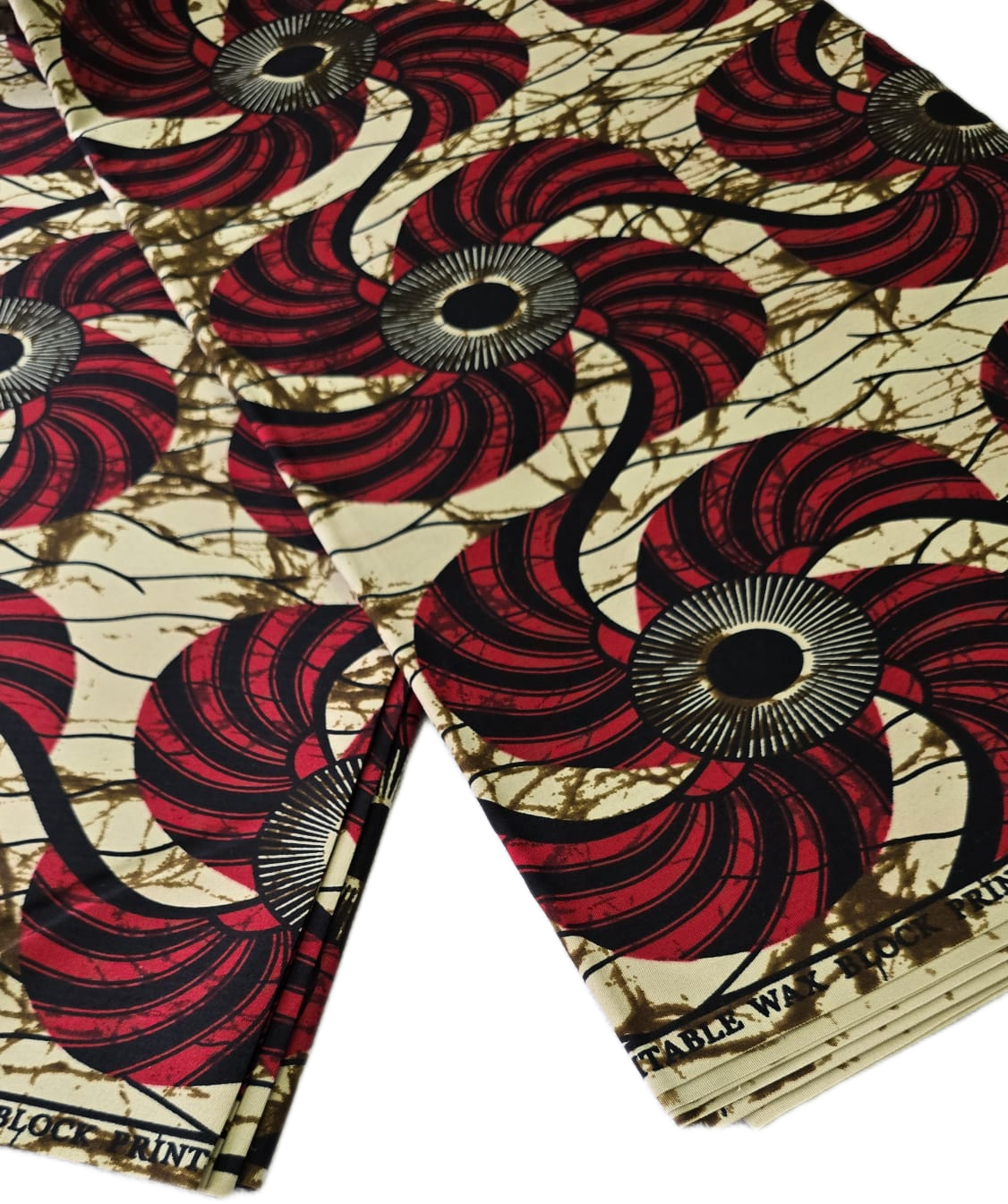 Special African Wax Print 6 Yards Piece – Polycotton - Image 5
