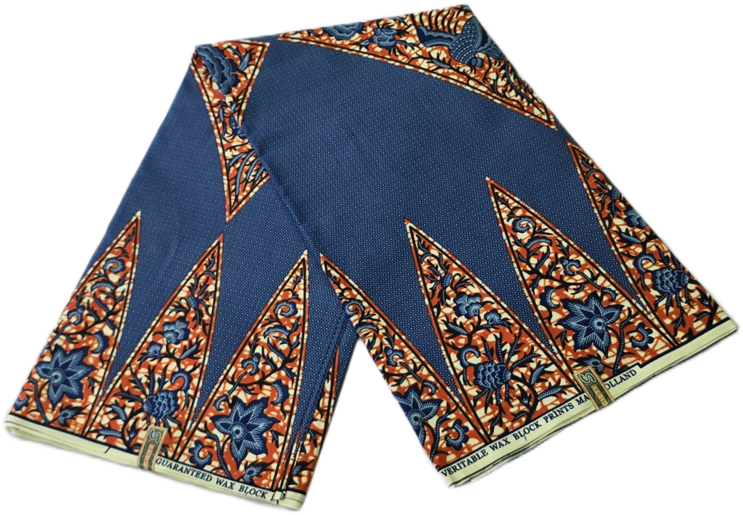 Special African Wax Print 6 Yards Piece – Polycotton - Image 2