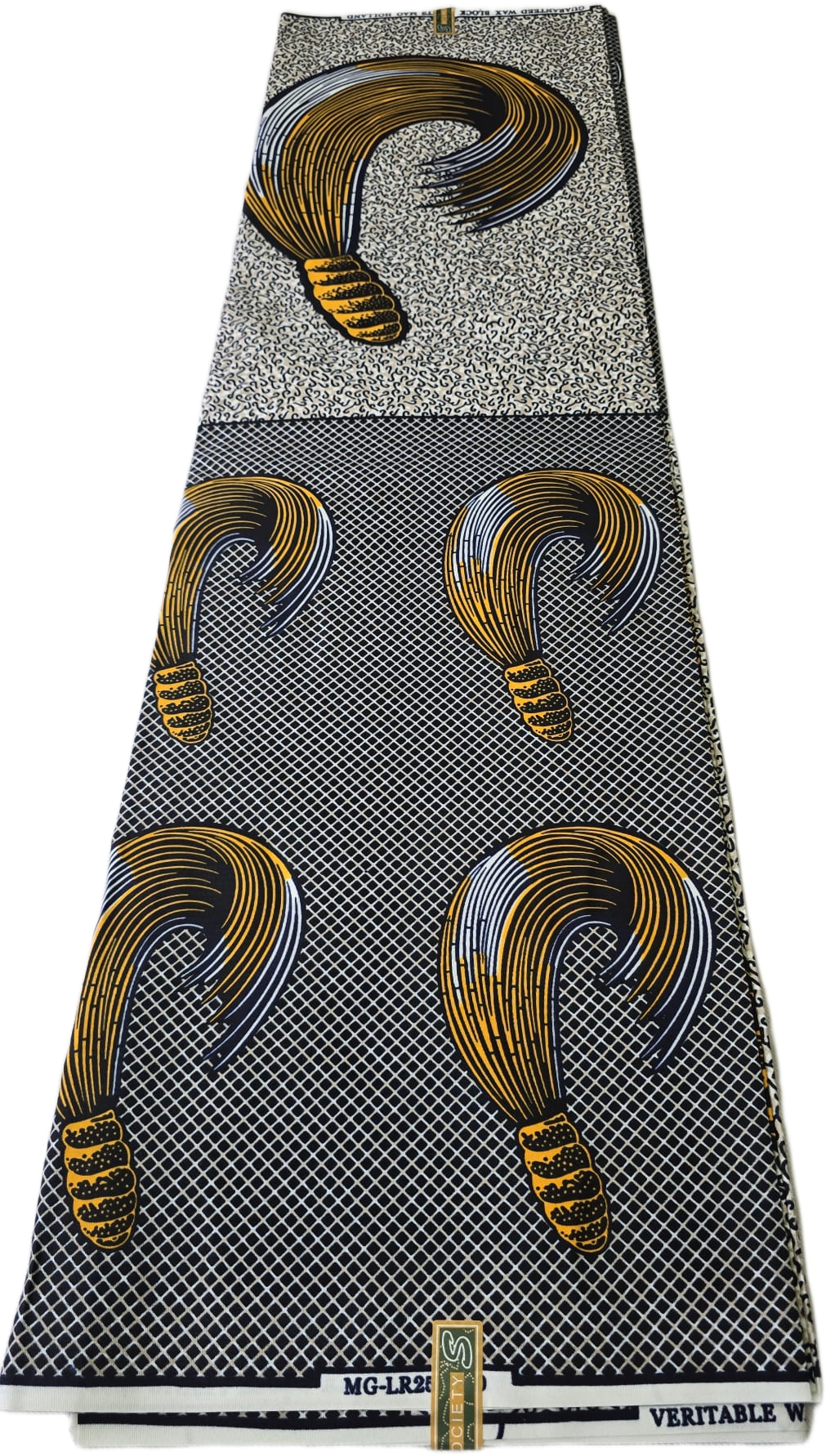 Special African Wax Print 6 Yards Piece – Polycotton - Image 3