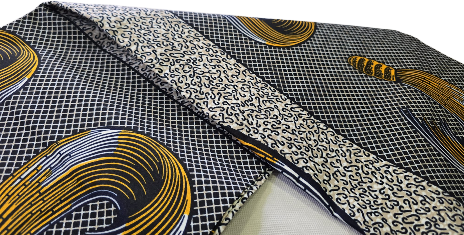 Special African Wax Print 6 Yards Piece – Polycotton - Image 4