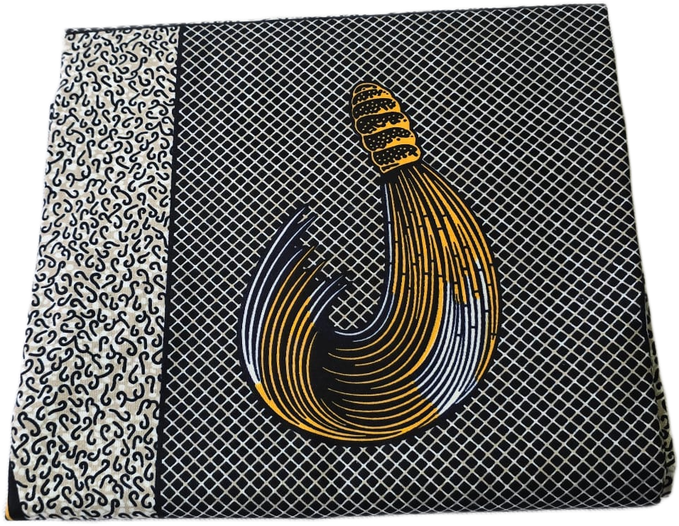 Special African Wax Print 6 Yards Piece – Polycotton - Image 9
