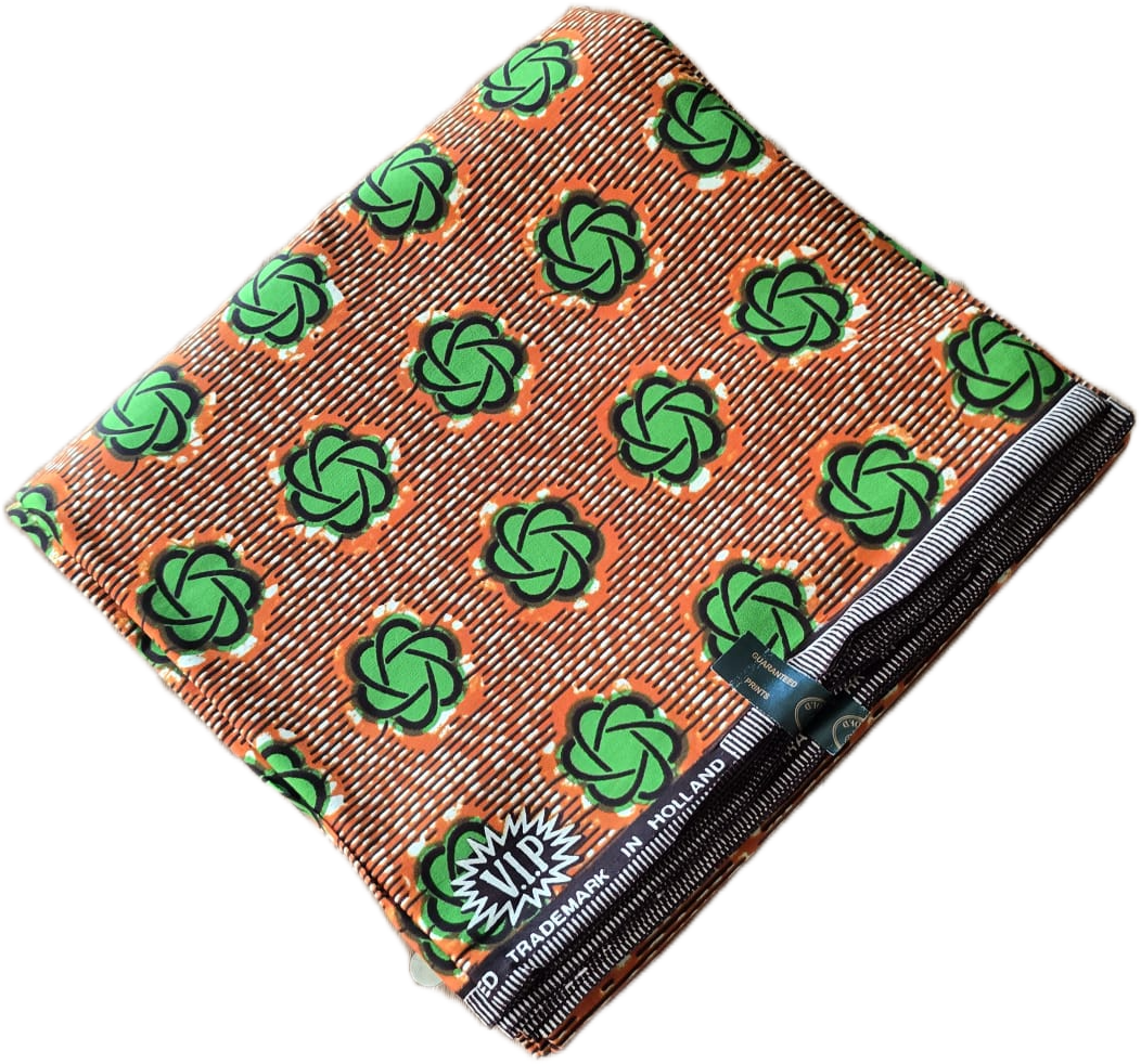African Wax Fabric/Wax Clothes/Ghanaian Wax Print/Nigerian Ankara. 6 Yards Piece - Image 7
