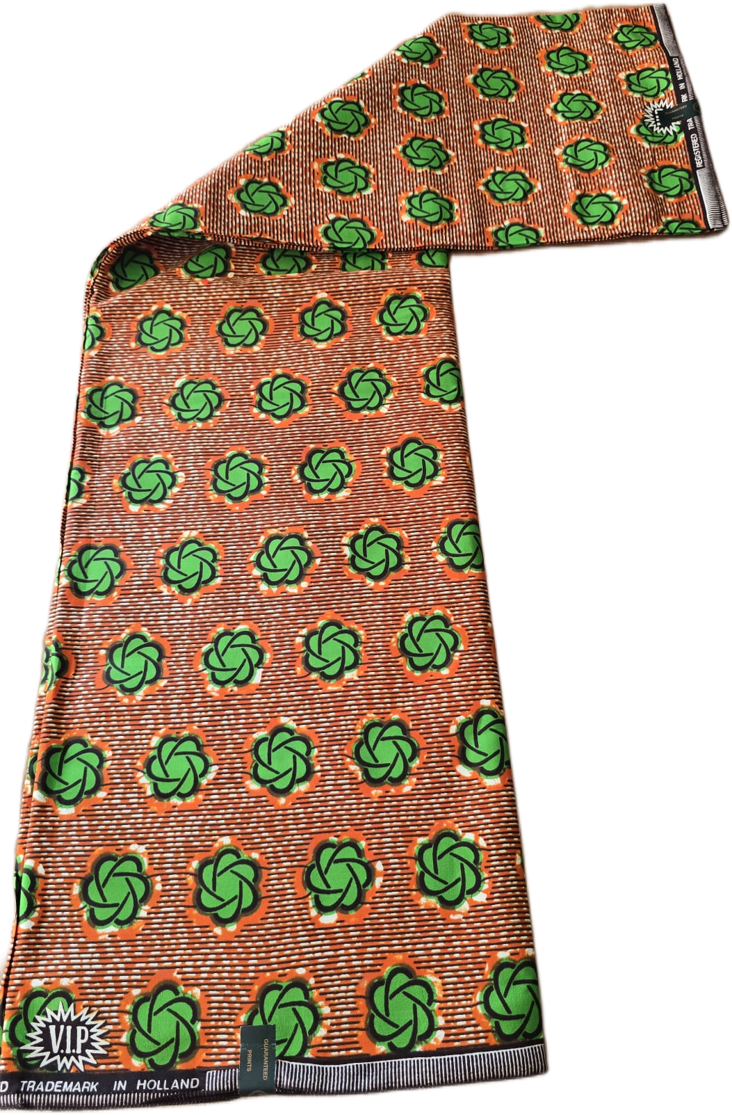 African Wax Fabric/Wax Clothes/Ghanaian Wax Print/Nigerian Ankara. 6 Yards Piece - Image 9