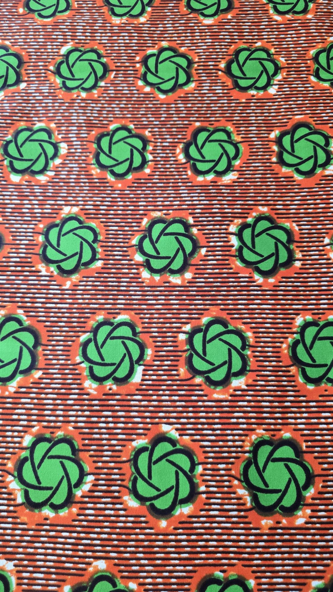 African Wax Fabric/Wax Clothes/Ghanaian Wax Print/Nigerian Ankara. 6 Yards Piece - Image 13