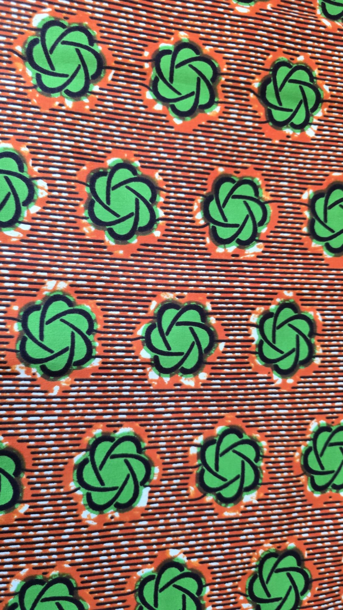 African Wax Fabric/Wax Clothes/Ghanaian Wax Print/Nigerian Ankara. 6 Yards Piece - Image 14