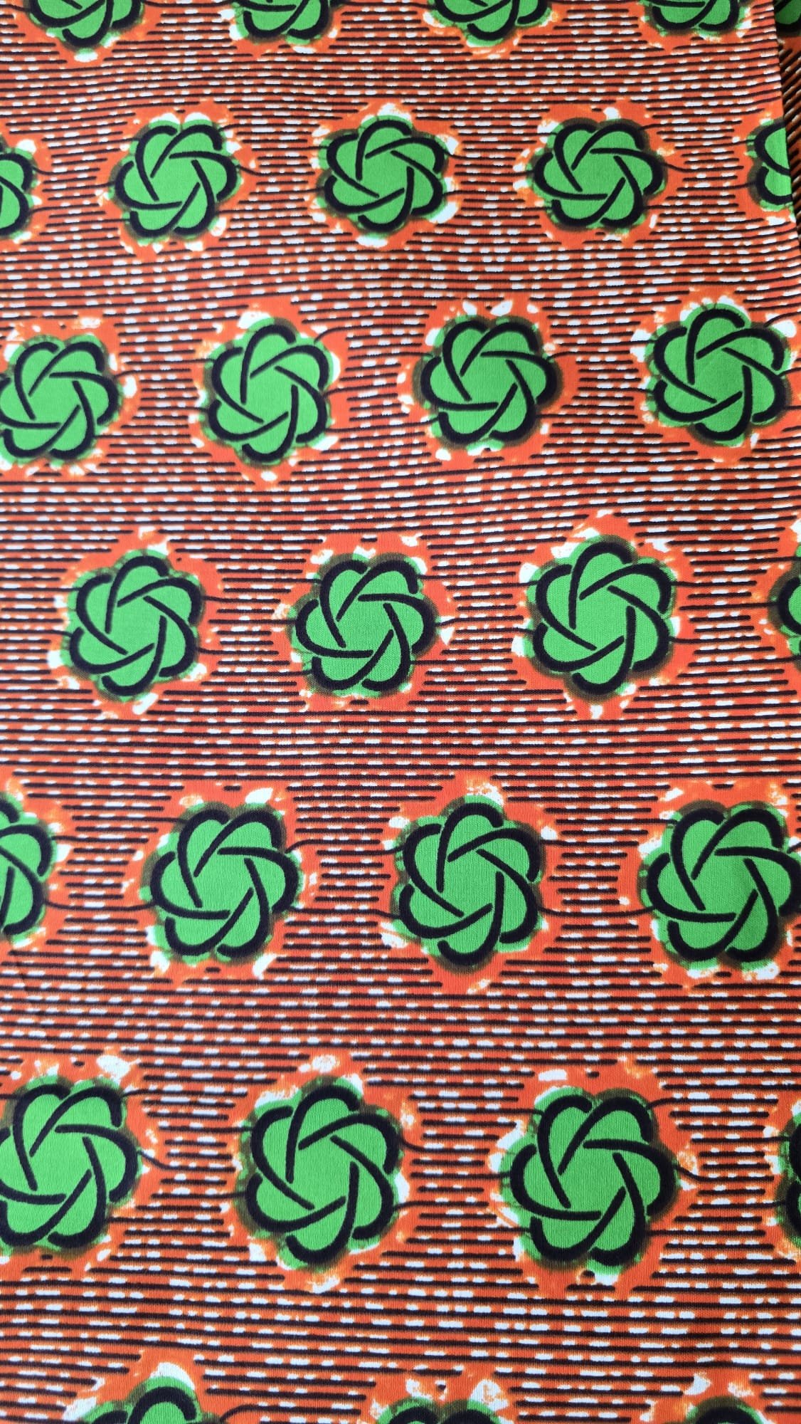 African Wax Fabric/Wax Clothes/Ghanaian Wax Print/Nigerian Ankara. 6 Yards Piece - Image 15