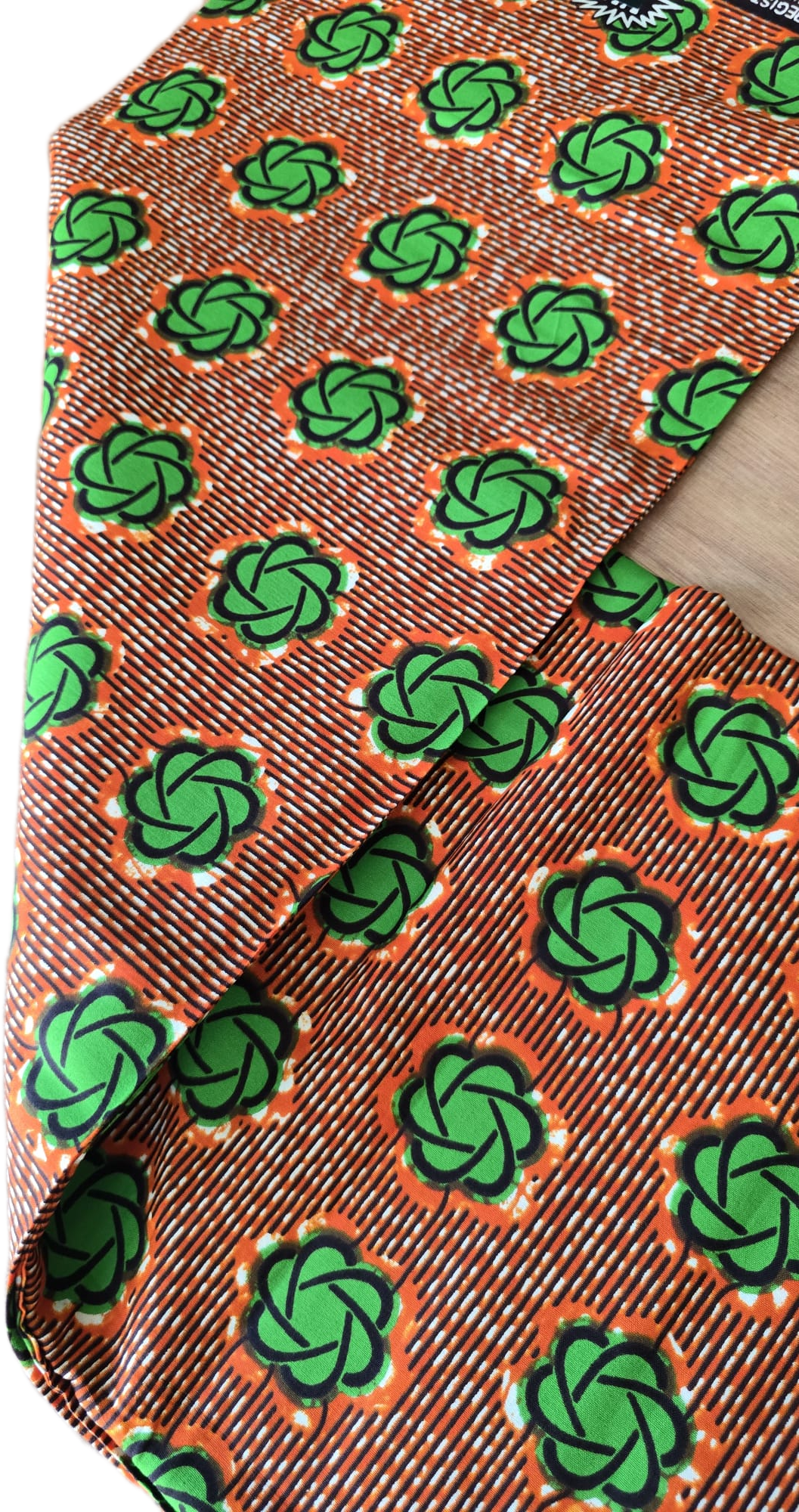 African Wax Fabric/Wax Clothes/Ghanaian Wax Print/Nigerian Ankara. 6 Yards Piece - Image 16