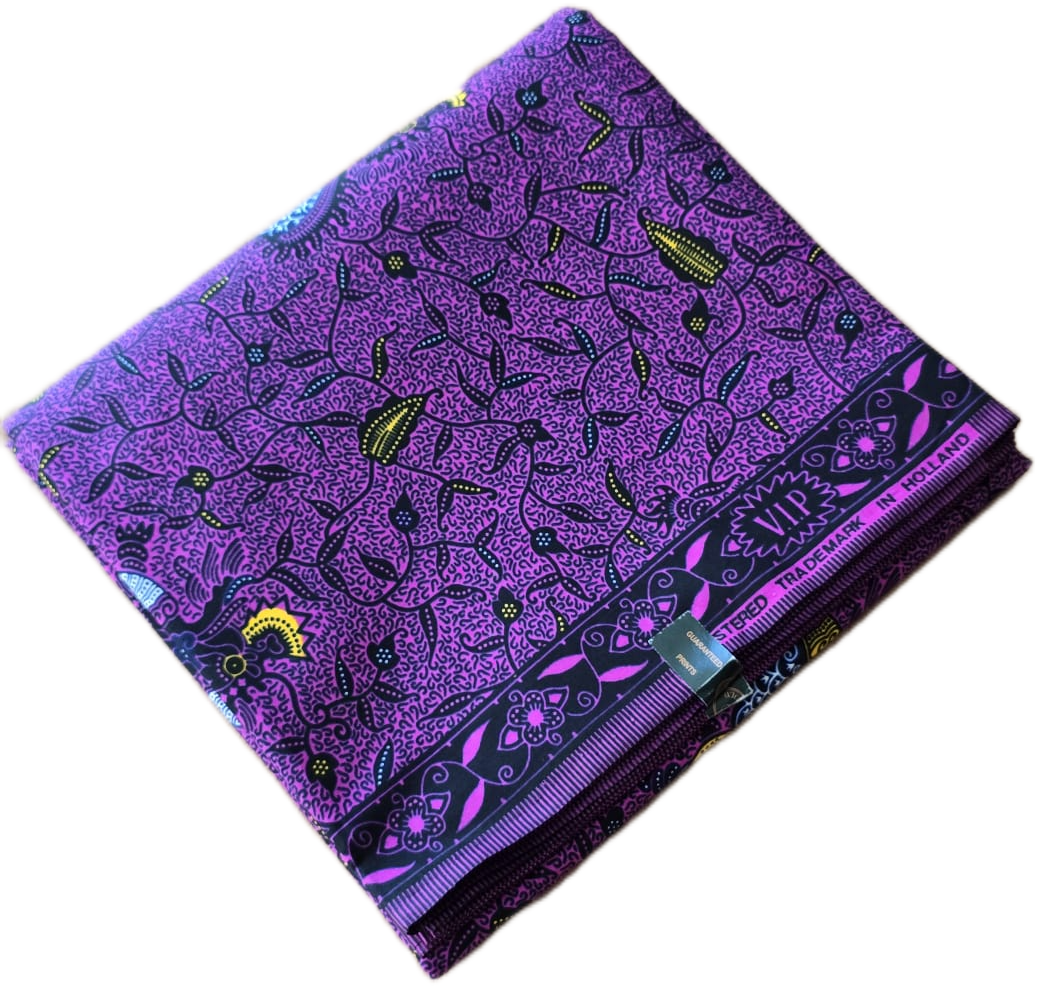 African Wax Fabric/Wax Clothes/Ghanaian Wax Print/Nigerian Ankara. 6 Yards Piece - Image 3