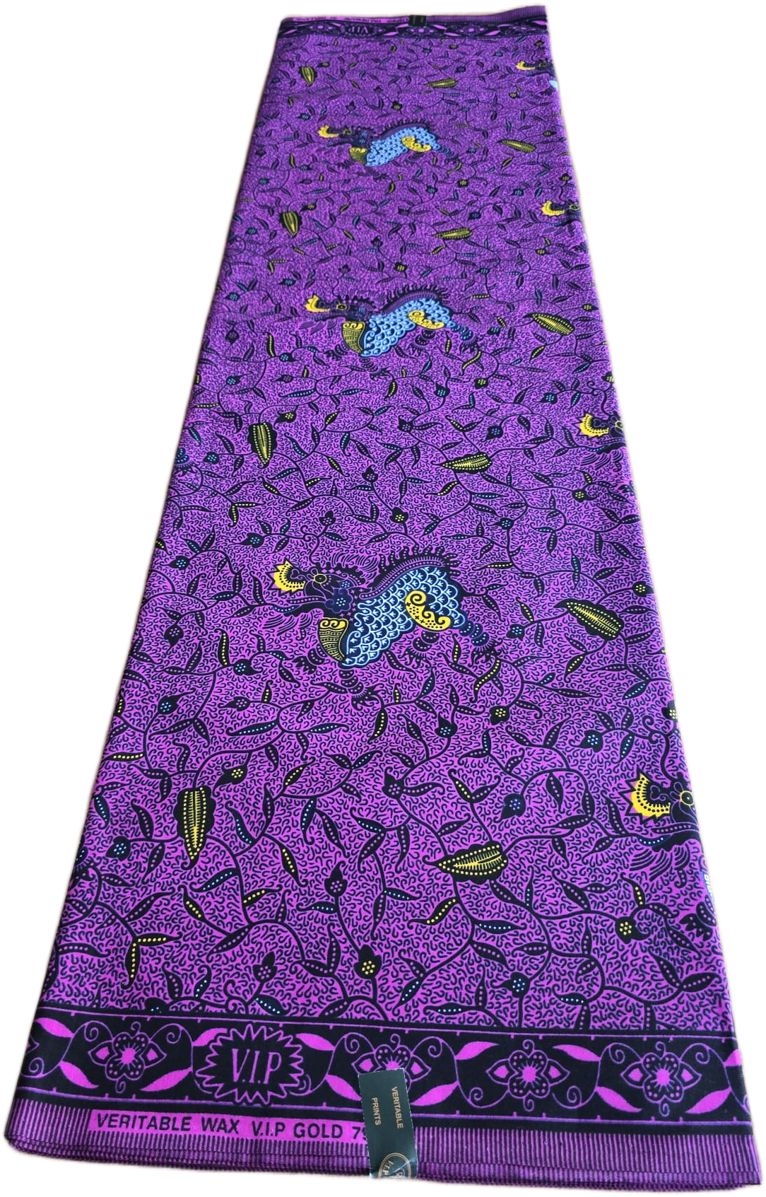 African Wax Fabric/Wax Clothes/Ghanaian Wax Print/Nigerian Ankara. 6 Yards Piece - Image 4