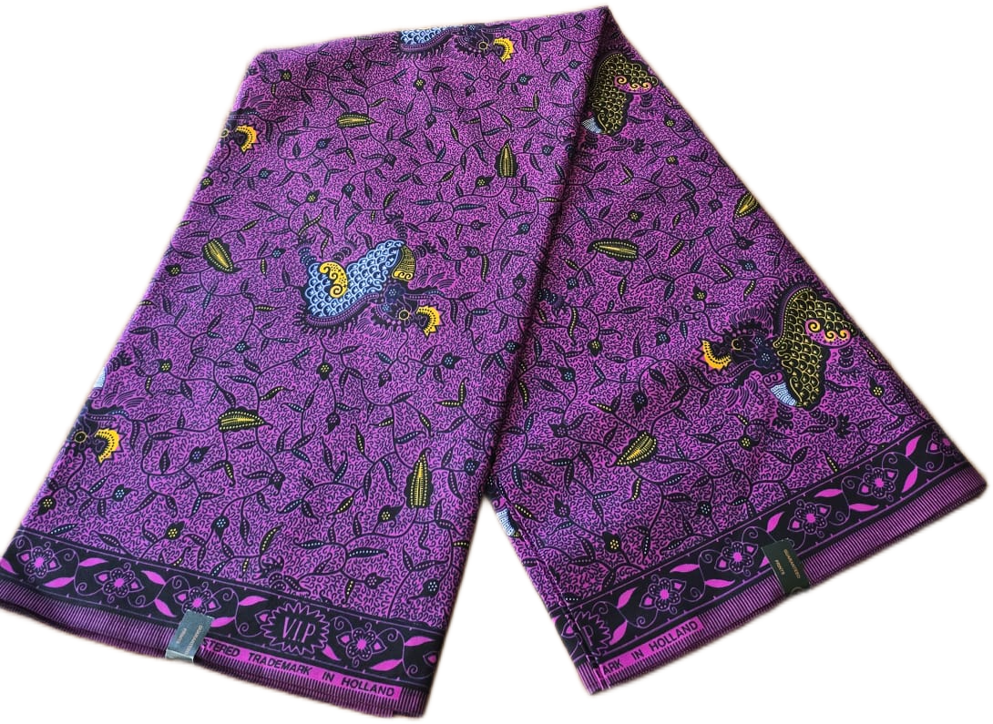 African Wax Fabric/Wax Clothes/Ghanaian Wax Print/Nigerian Ankara. 6 Yards Piece - Image 10
