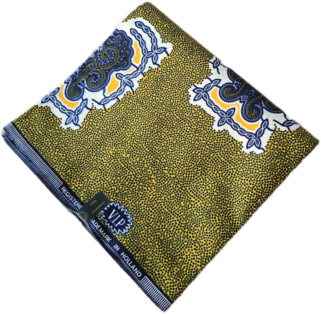 African Wax Fabric/Wax Clothes/Ghanaian Wax Print/Nigerian Ankara. 6 Yards Piece - Image 5