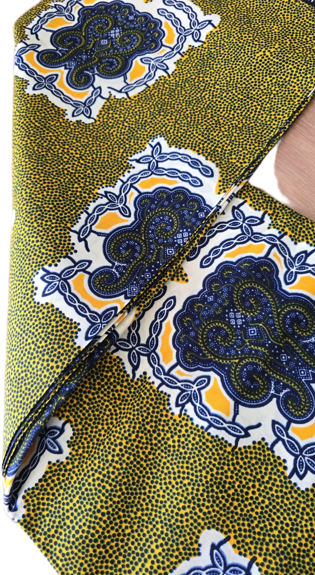 African Wax Fabric/Wax Clothes/Ghanaian Wax Print/Nigerian Ankara. 6 Yards Piece - Image 6