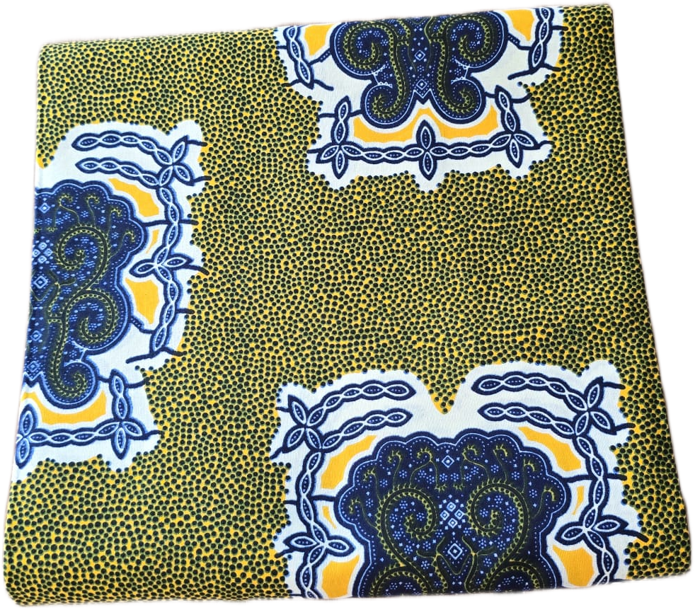 African Wax Fabric/Wax Clothes/Ghanaian Wax Print/Nigerian Ankara. 6 Yards Piece - Image 11