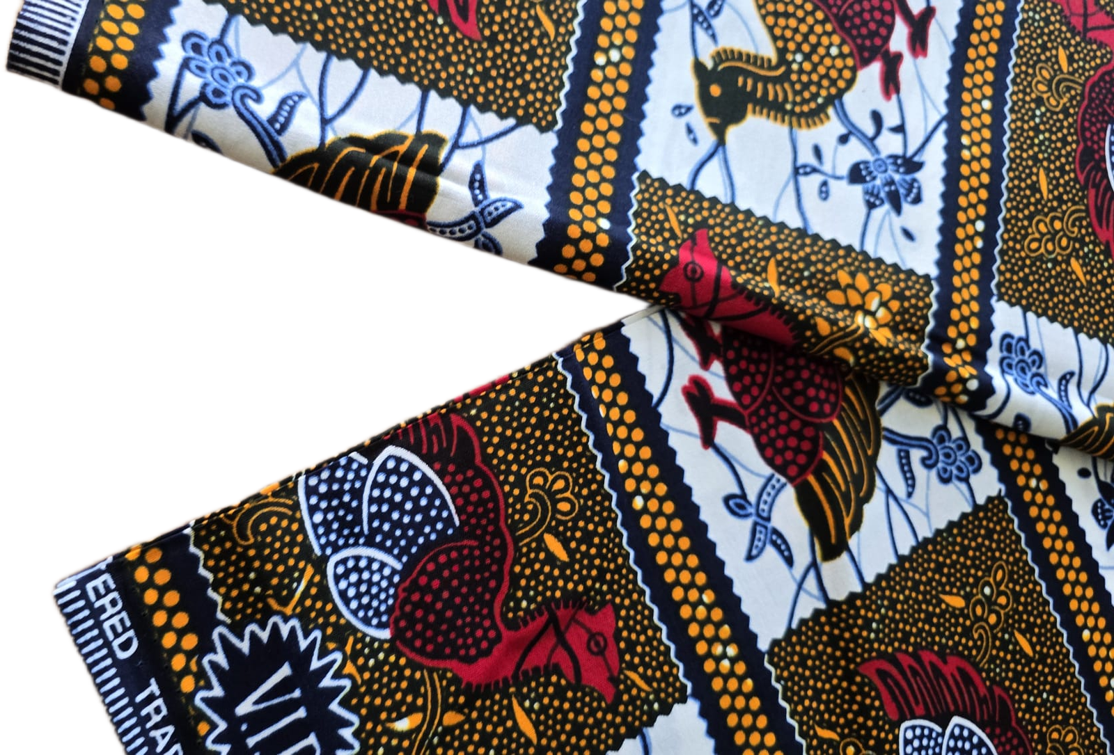 African Wax Fabric/Wax Clothes/Ghanaian Wax Print/Nigerian Ankara. 6 Yards Piece - Image 6