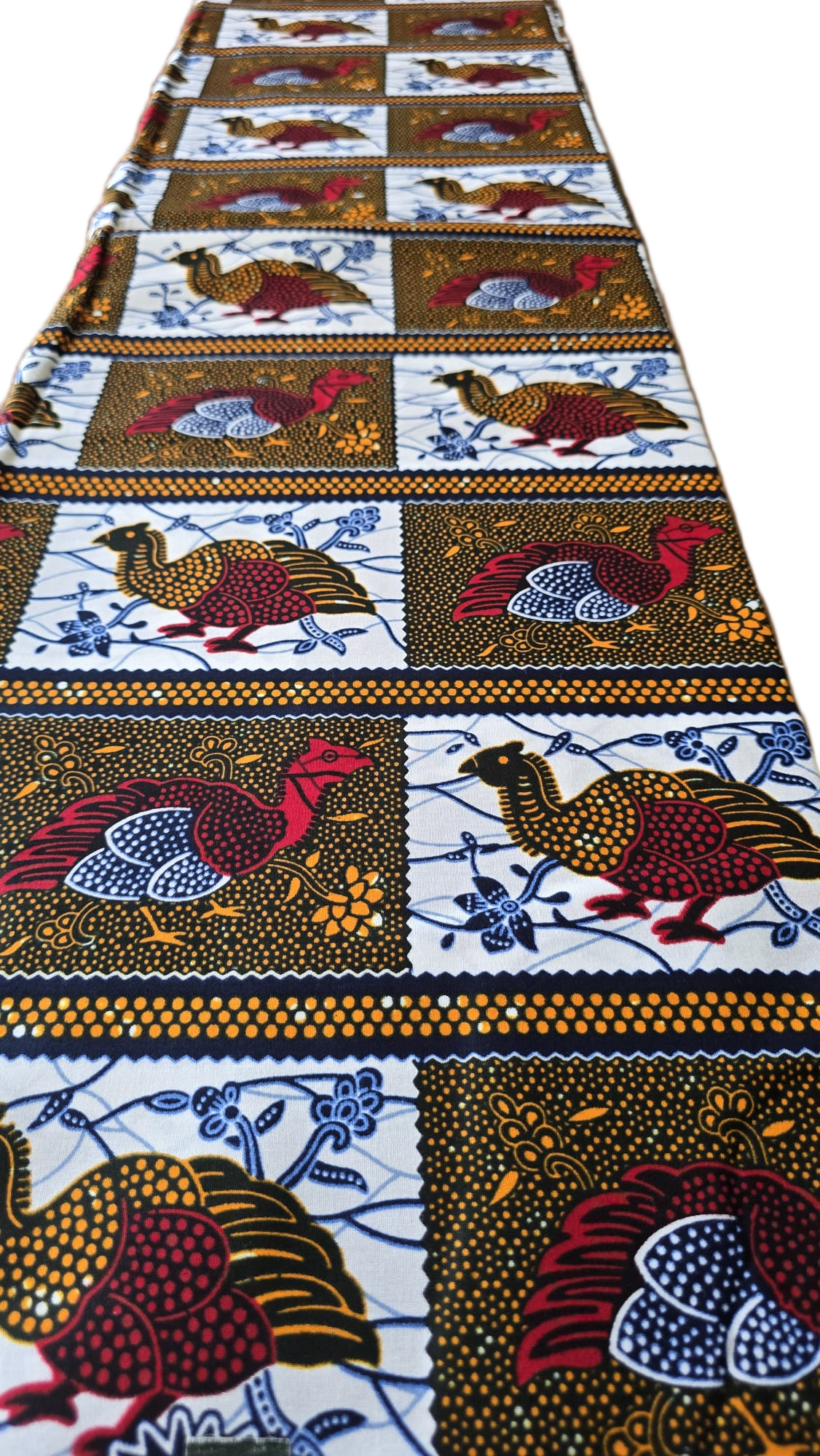 African Wax Fabric/Wax Clothes/Ghanaian Wax Print/Nigerian Ankara. 6 Yards Piece - Image 9