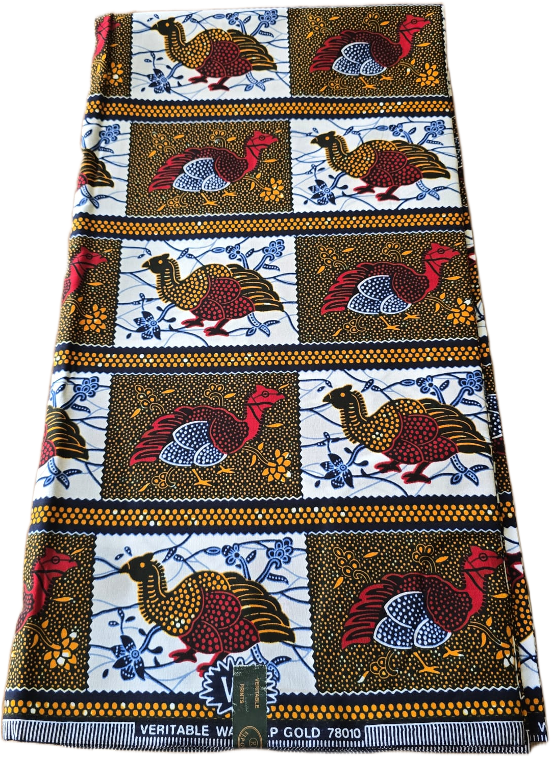 African Wax Fabric/Wax Clothes/Ghanaian Wax Print/Nigerian Ankara. 6 Yards Piece - Image 11