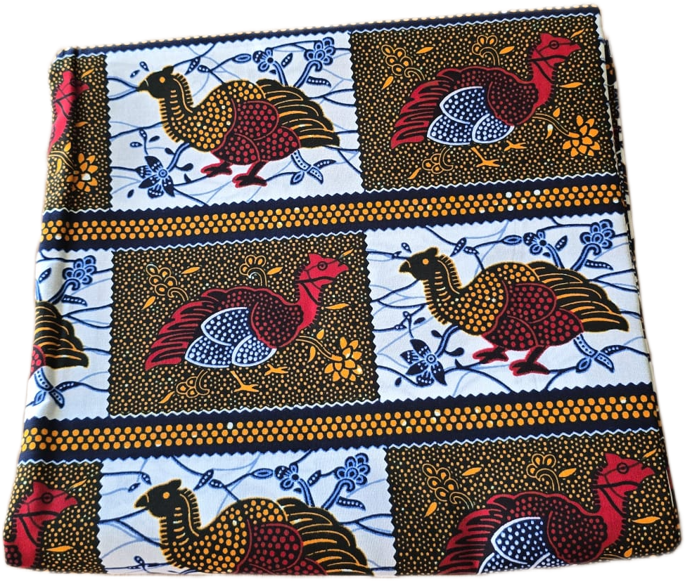 African Wax Fabric/Wax Clothes/Ghanaian Wax Print/Nigerian Ankara. 6 Yards Piece - Image 15