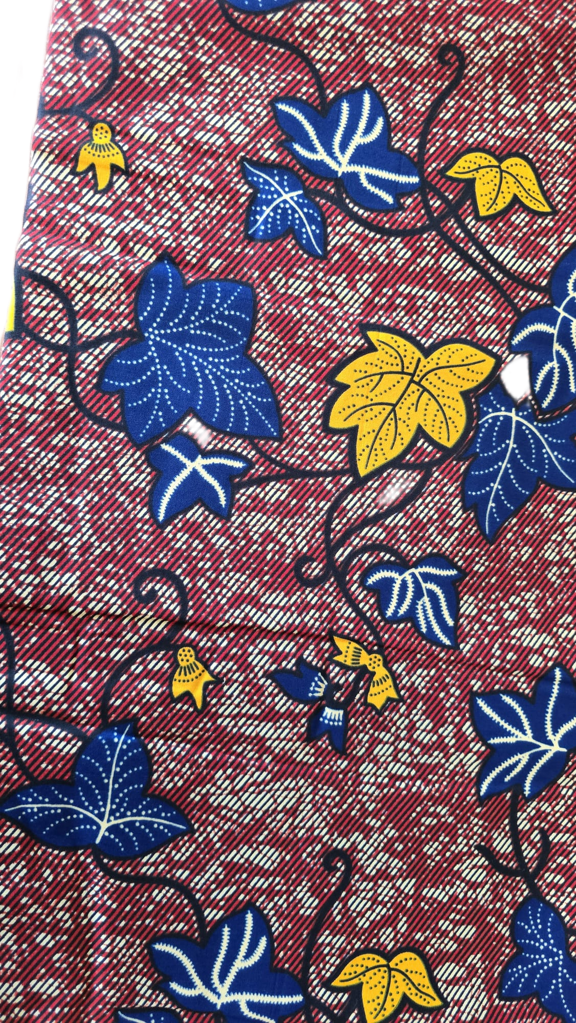 African Wax Fabric/Wax Clothes/Ghanaian Wax Print/Nigerian Ankara. 6 Yards Piece - Image 3
