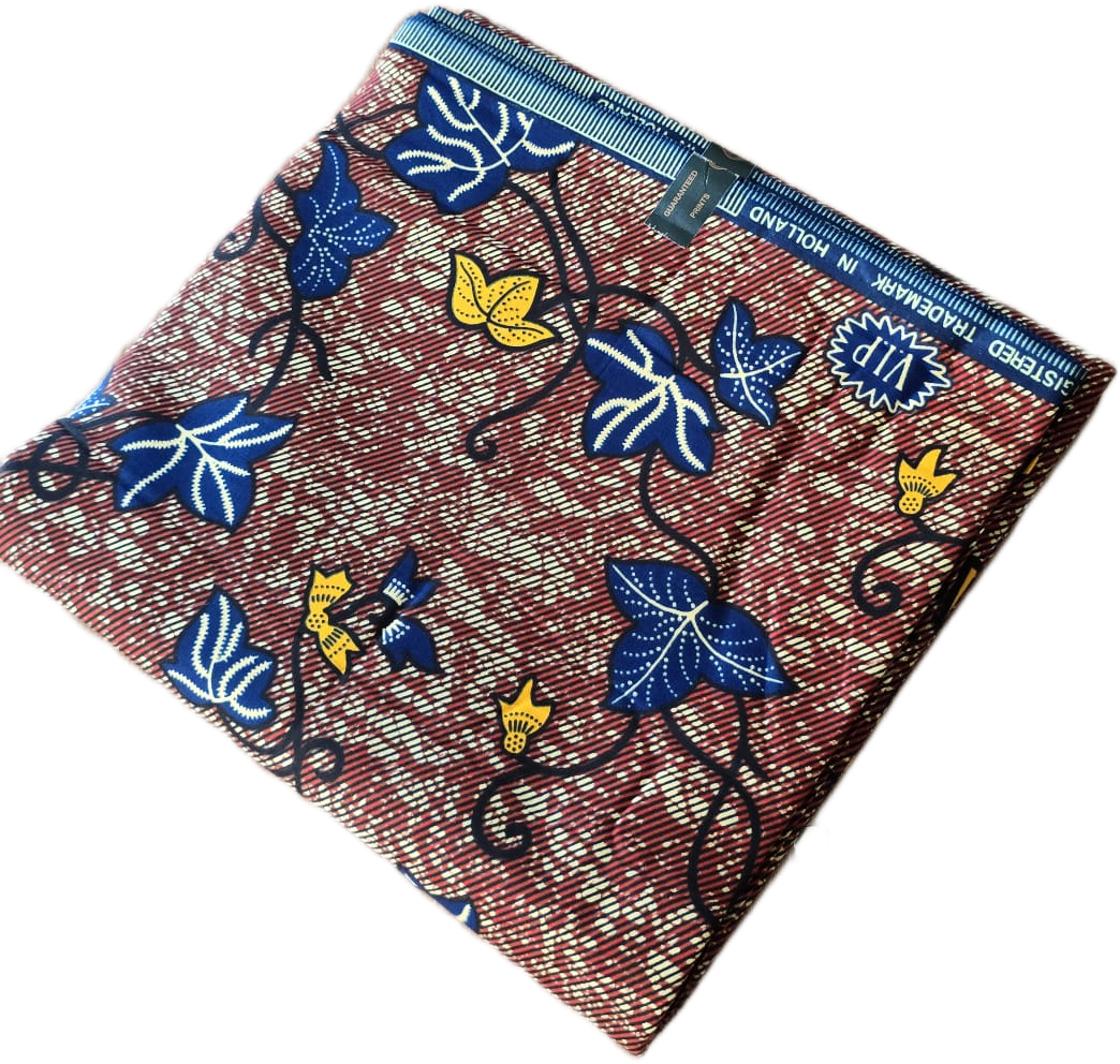 African Wax Fabric/Wax Clothes/Ghanaian Wax Print/Nigerian Ankara. 6 Yards Piece - Image 14