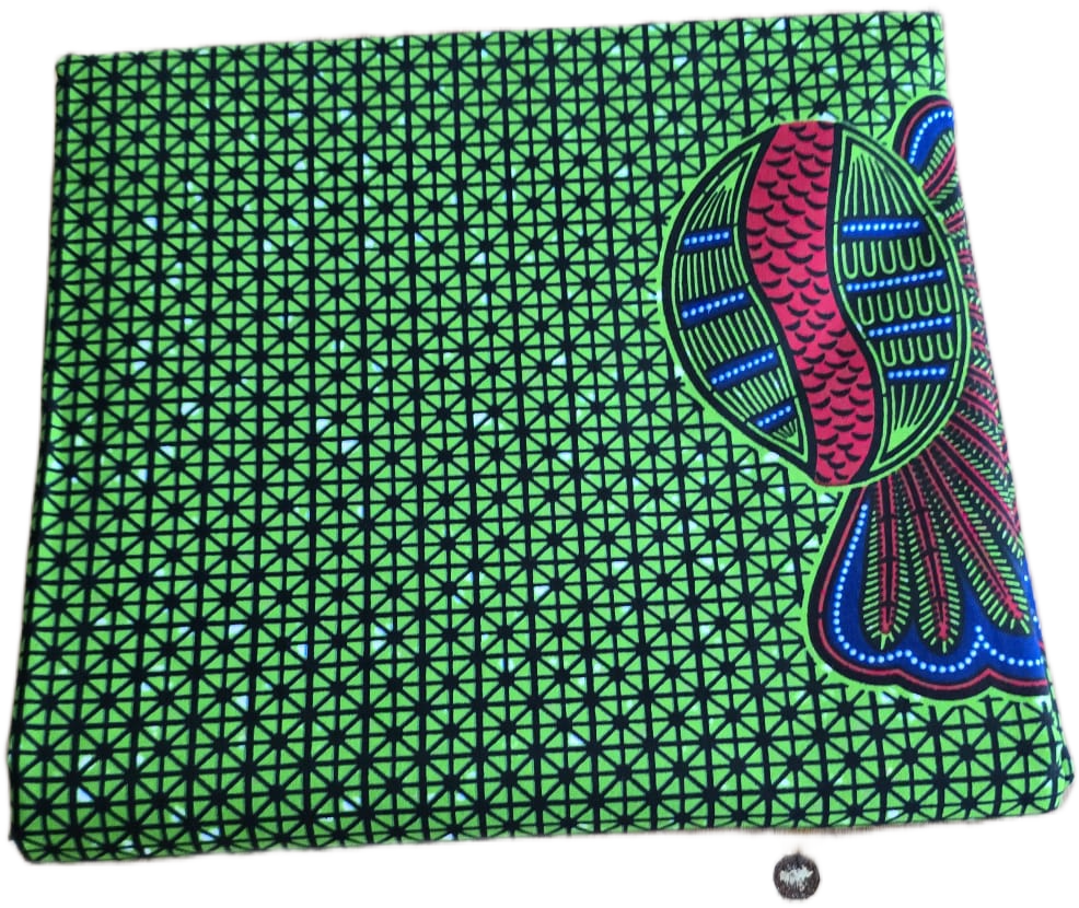 African Wax Fabric/Wax Clothes/Ghanaian Wax Print/Nigerian Ankara. 6 Yards Piece - Image 4