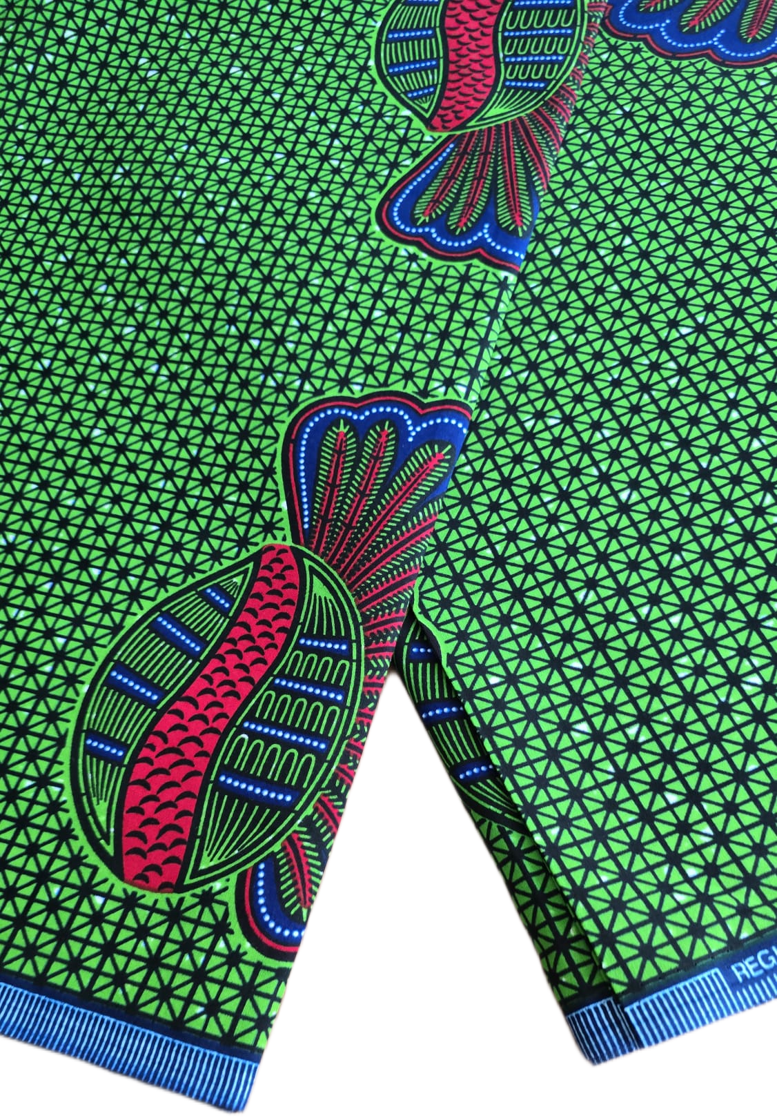 African Wax Fabric/Wax Clothes/Ghanaian Wax Print/Nigerian Ankara. 6 Yards Piece - Image 5