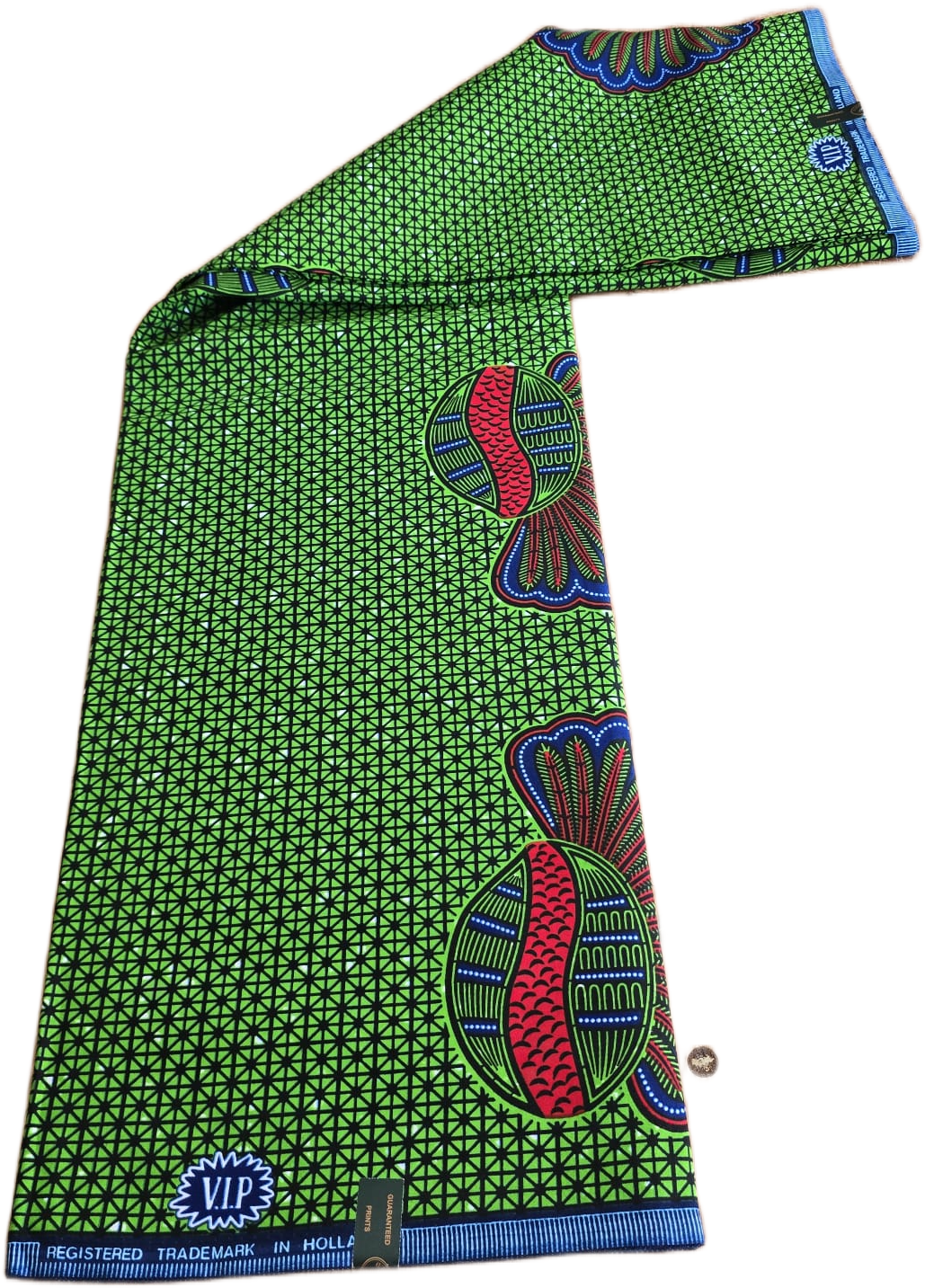 African Wax Fabric/Wax Clothes/Ghanaian Wax Print/Nigerian Ankara. 6 Yards Piece - Image 7