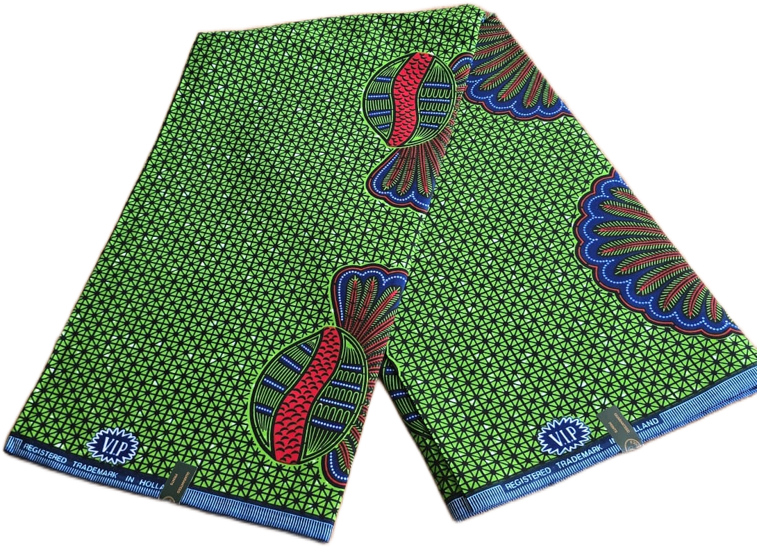 African Wax Fabric/Wax Clothes/Ghanaian Wax Print/Nigerian Ankara. 6 Yards Piece - Image 9