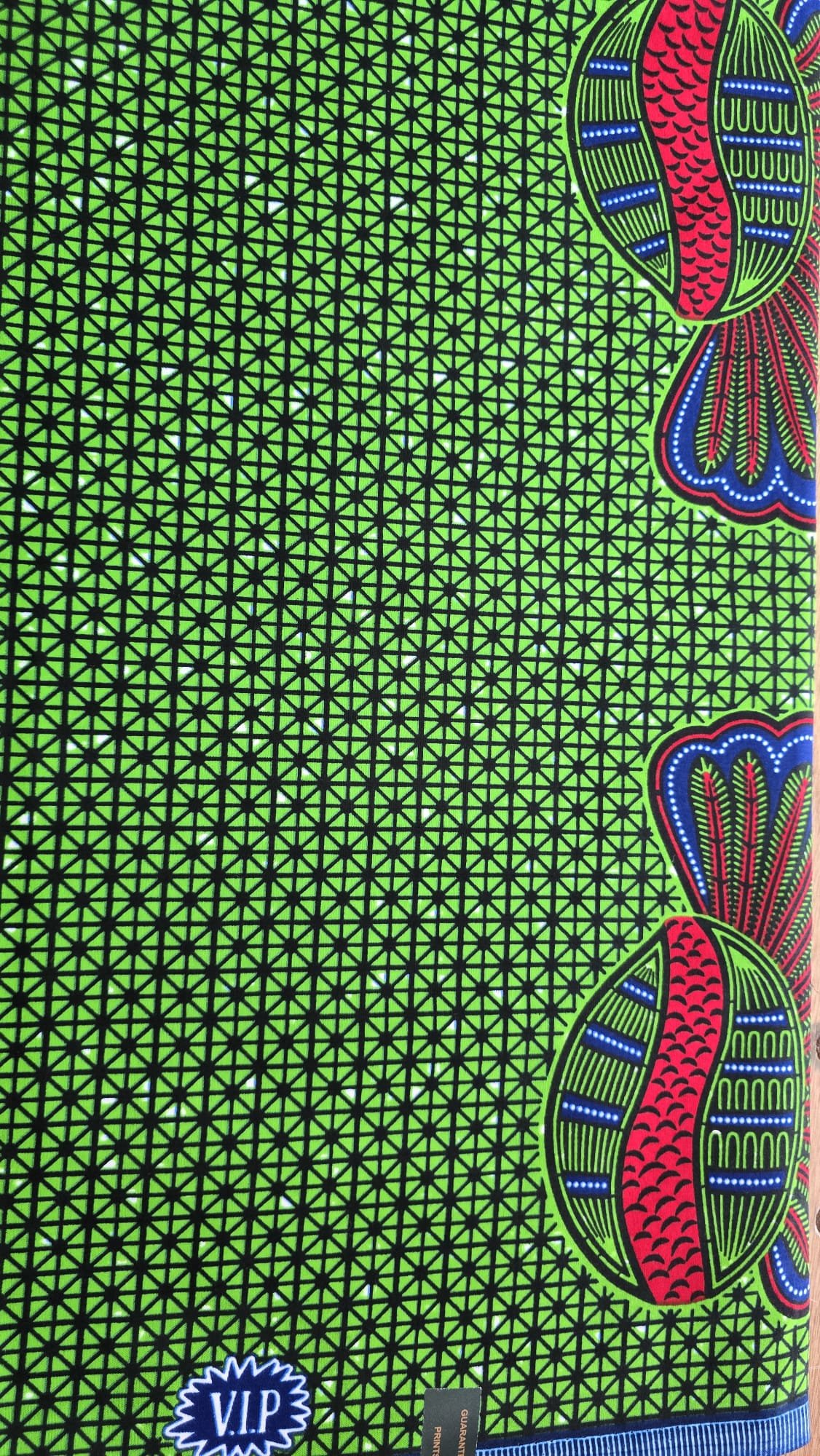 African Wax Fabric/Wax Clothes/Ghanaian Wax Print/Nigerian Ankara. 6 Yards Piece - Image 11