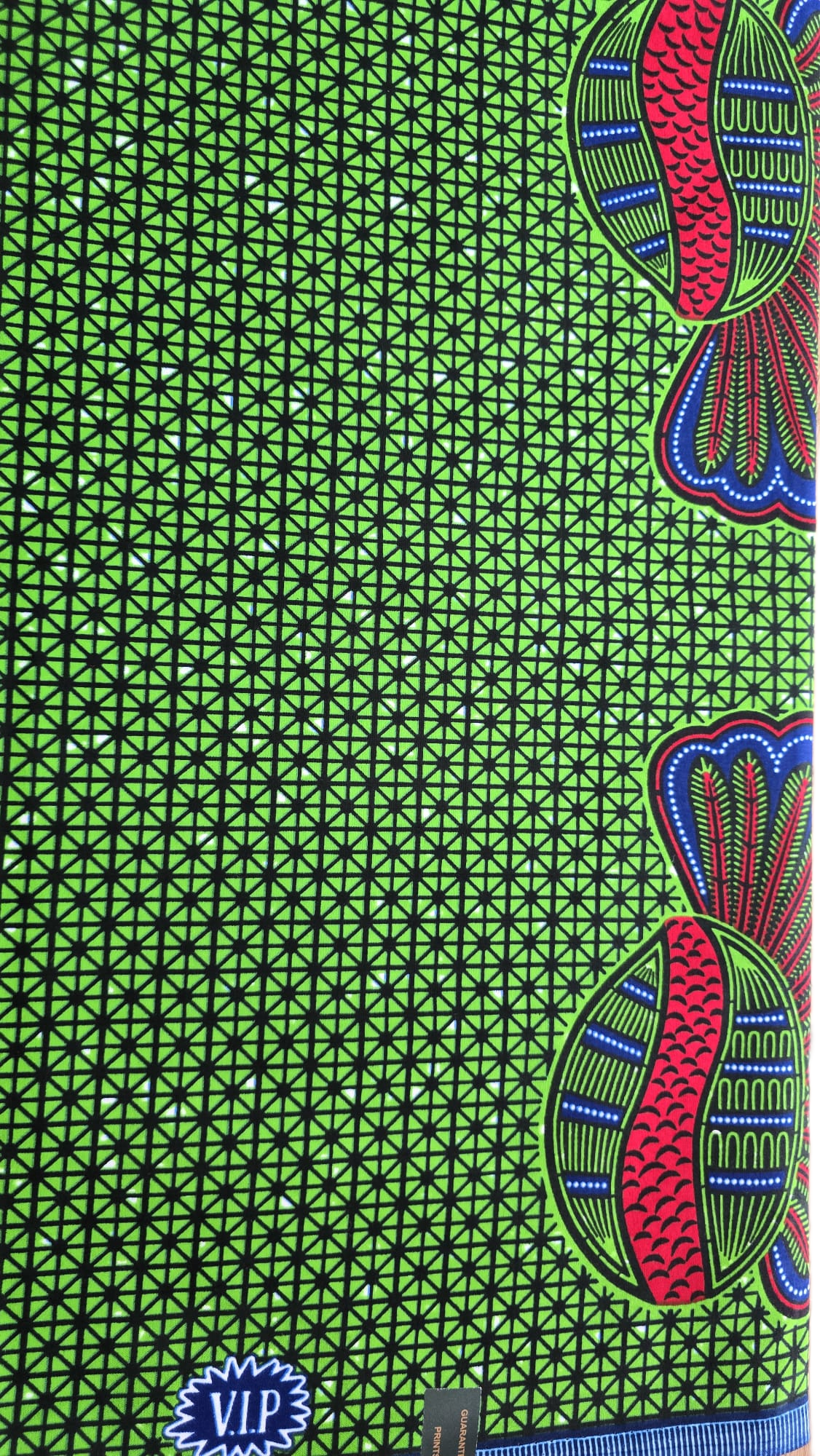 African Wax Fabric/Wax Clothes/Ghanaian Wax Print/Nigerian Ankara. 6 Yards Piece - Image 12