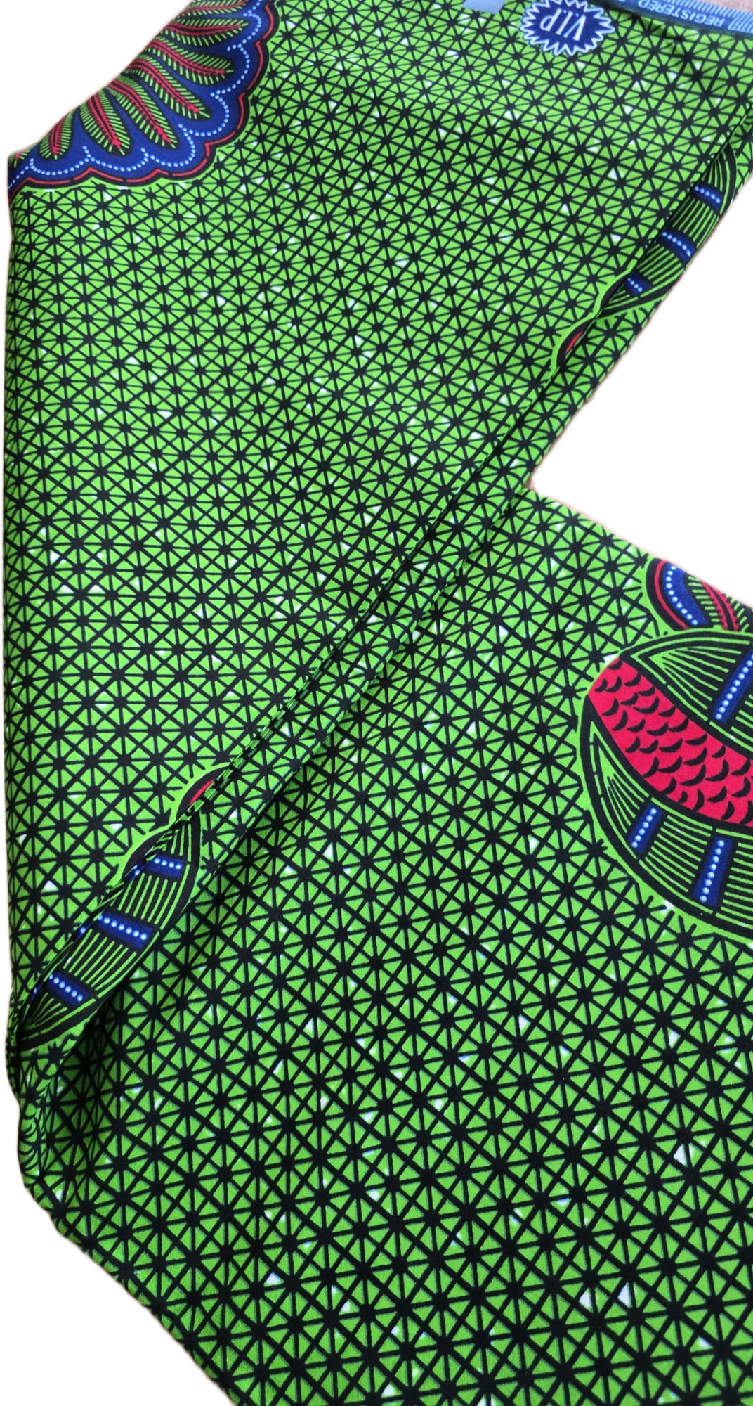 African Wax Fabric/Wax Clothes/Ghanaian Wax Print/Nigerian Ankara. 6 Yards Piece - Image 13