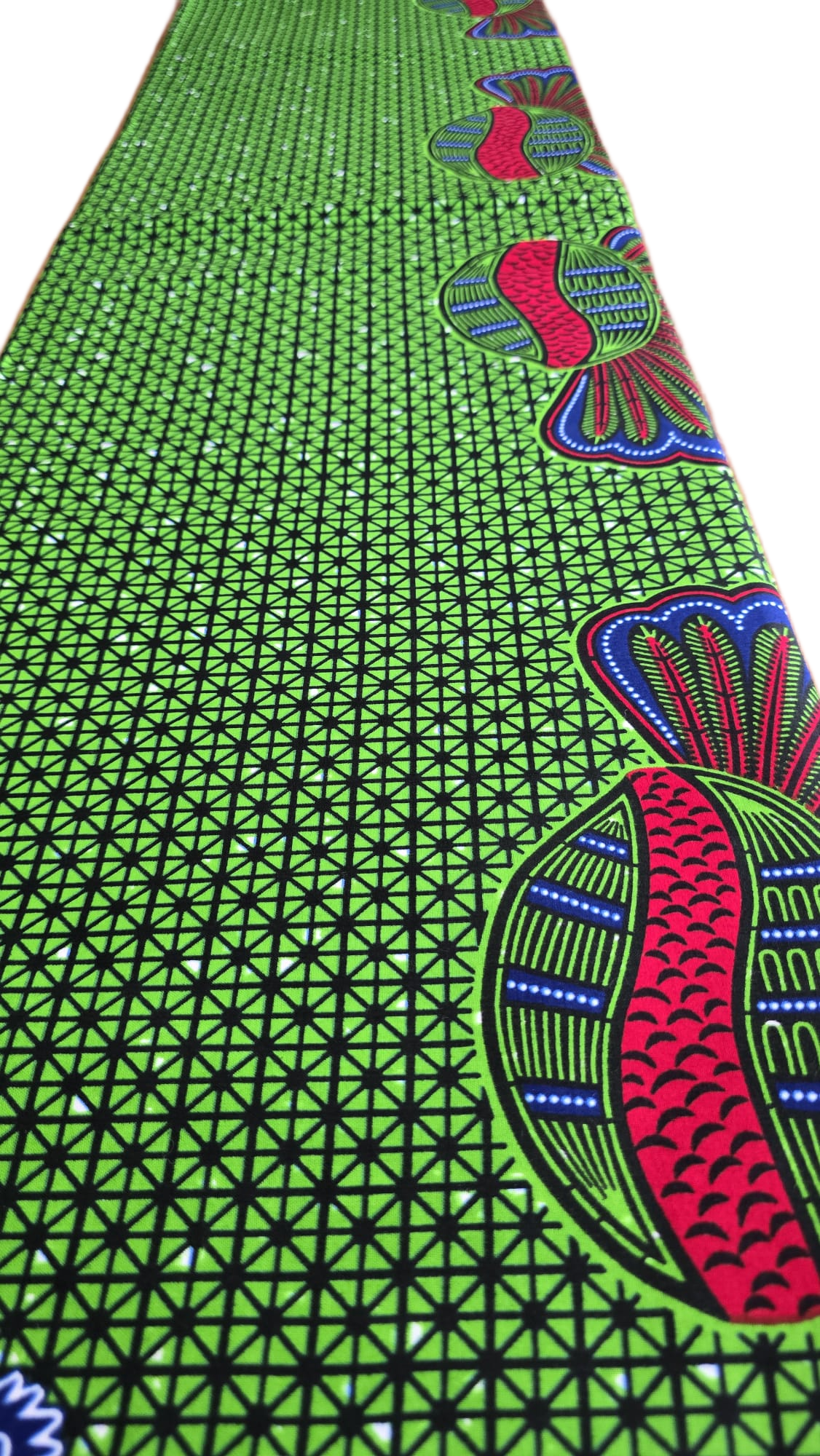 African Wax Fabric/Wax Clothes/Ghanaian Wax Print/Nigerian Ankara. 6 Yards Piece - Image 14