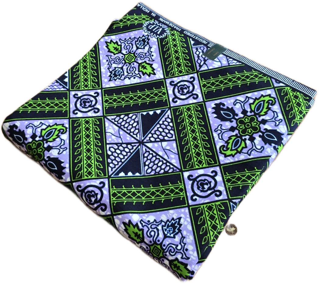 African Wax Fabric/Wax Clothes/Ghanaian Wax Print/Nigerian Ankara. 6 Yards Piece - Image 4