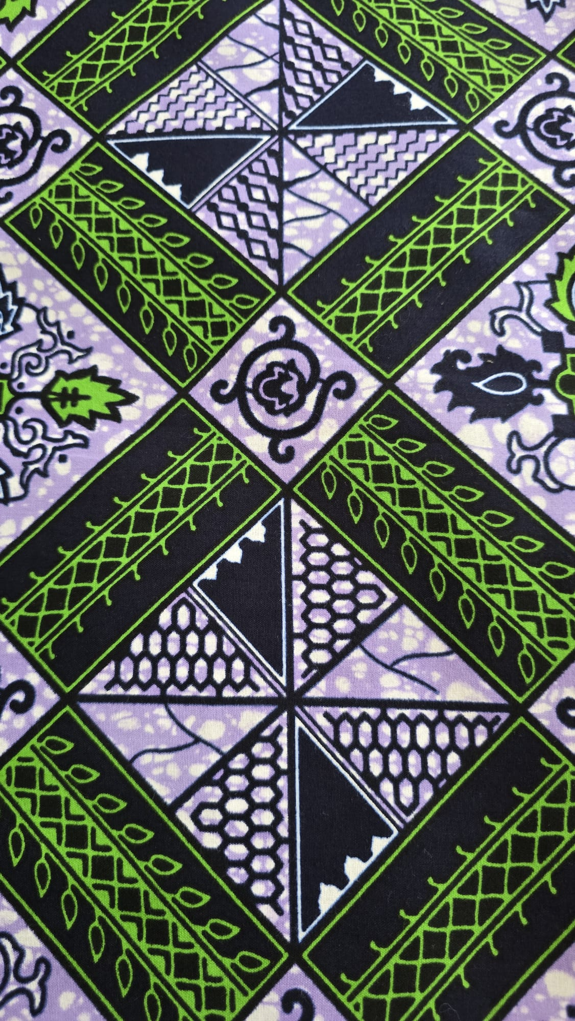 African Wax Fabric/Wax Clothes/Ghanaian Wax Print/Nigerian Ankara. 6 Yards Piece - Image 6