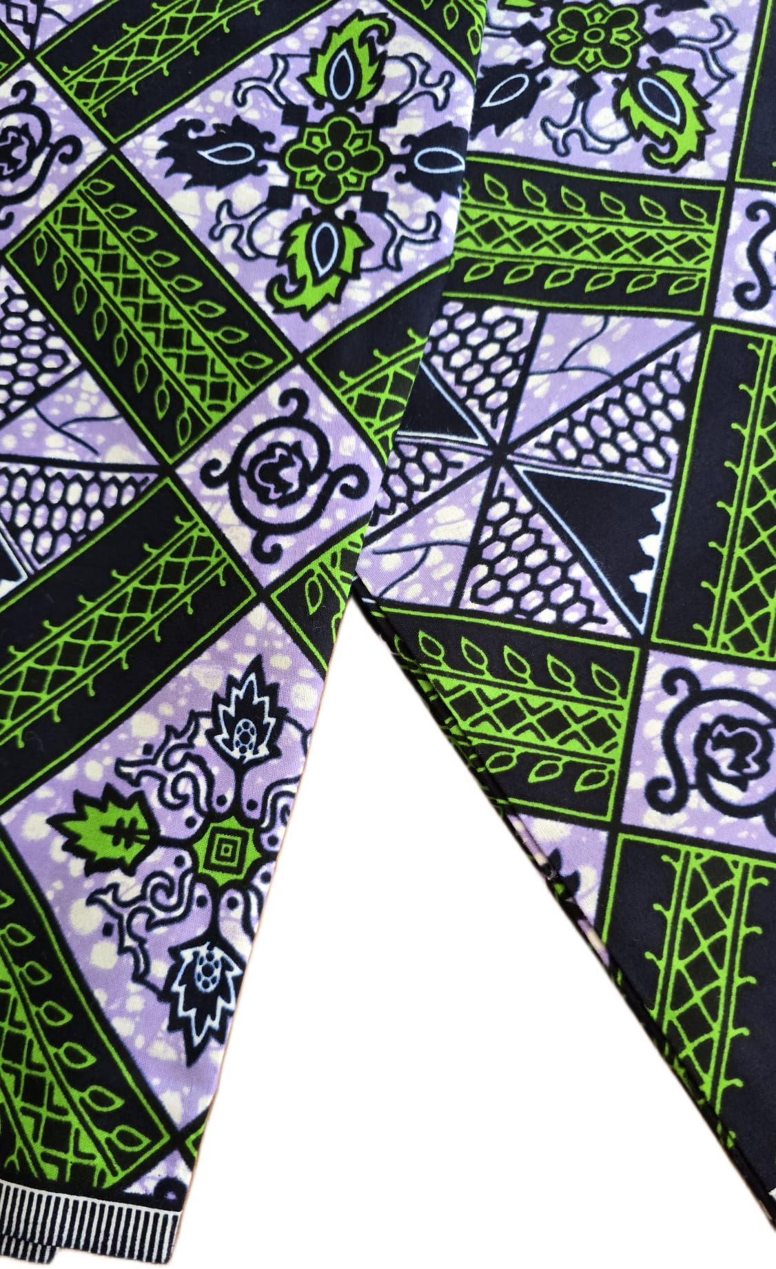 African Wax Fabric/Wax Clothes/Ghanaian Wax Print/Nigerian Ankara. 6 Yards Piece - Image 7