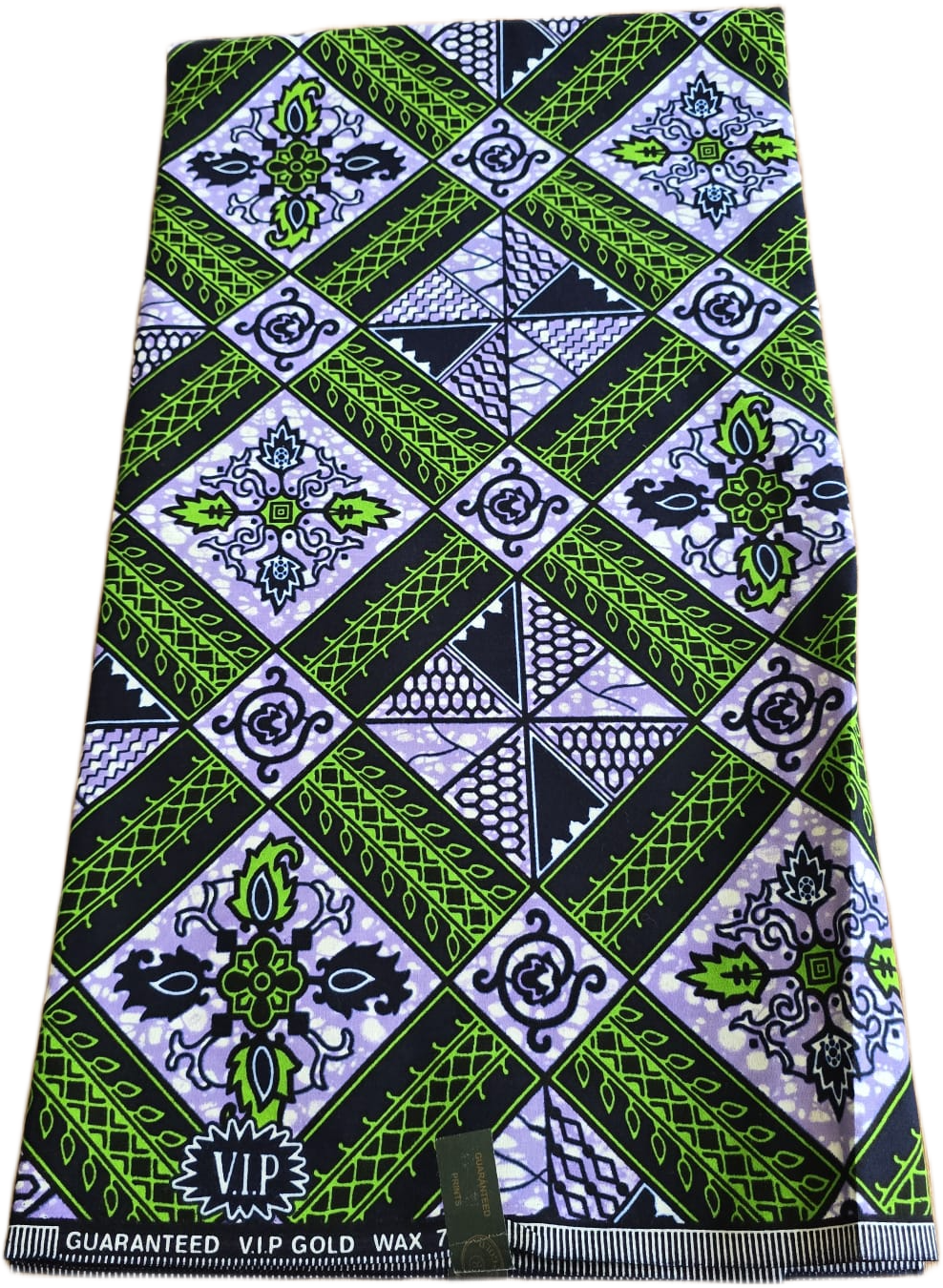 African Wax Fabric/Wax Clothes/Ghanaian Wax Print/Nigerian Ankara. 6 Yards Piece - Image 8