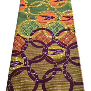 African Wax Fabric/Wax Clothes/Ghanaian Wax Print/Nigerian Ankara. 6 Yards Piece