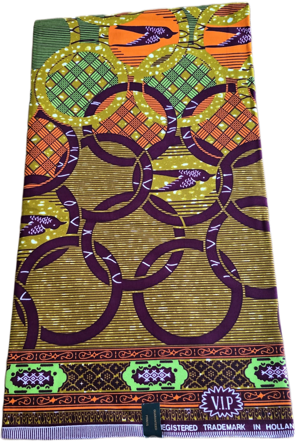 African Wax Fabric/Wax Clothes/Ghanaian Wax Print/Nigerian Ankara. 6 Yards Piece - Image 10