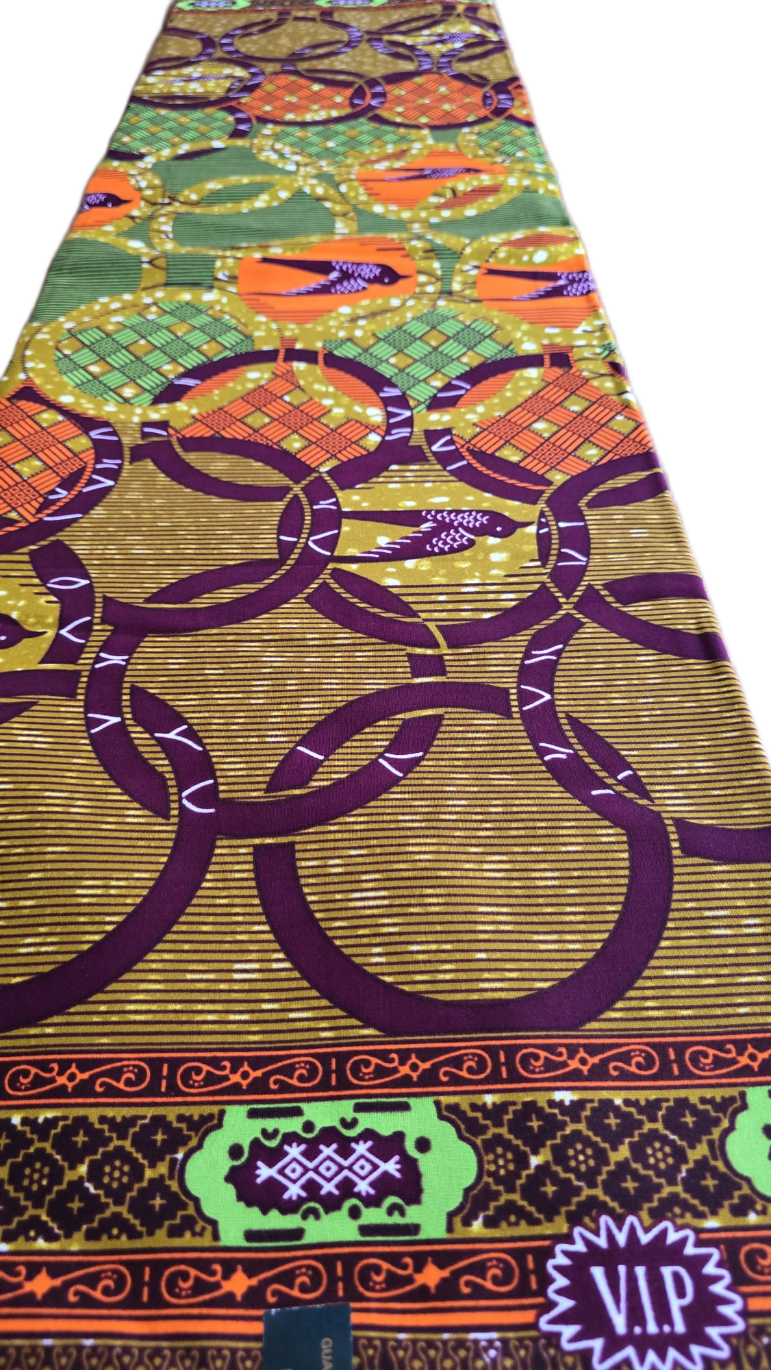 African Wax Fabric/Wax Clothes/Ghanaian Wax Print/Nigerian Ankara. 6 Yards Piece - Image 11