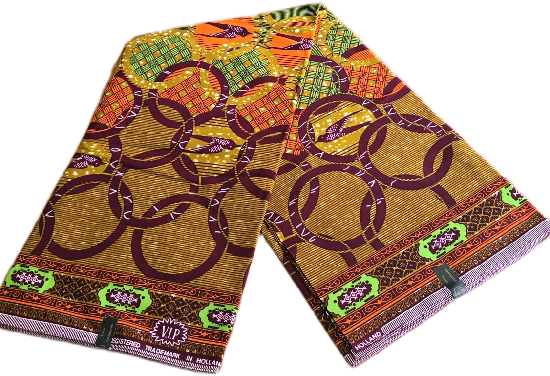 African Wax Fabric/Wax Clothes/Ghanaian Wax Print/Nigerian Ankara. 6 Yards Piece - Image 13