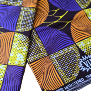 African Wax Fabric/Wax Clothes/Ghanaian Wax Print/Nigerian Ankara. 6 Yards Piece