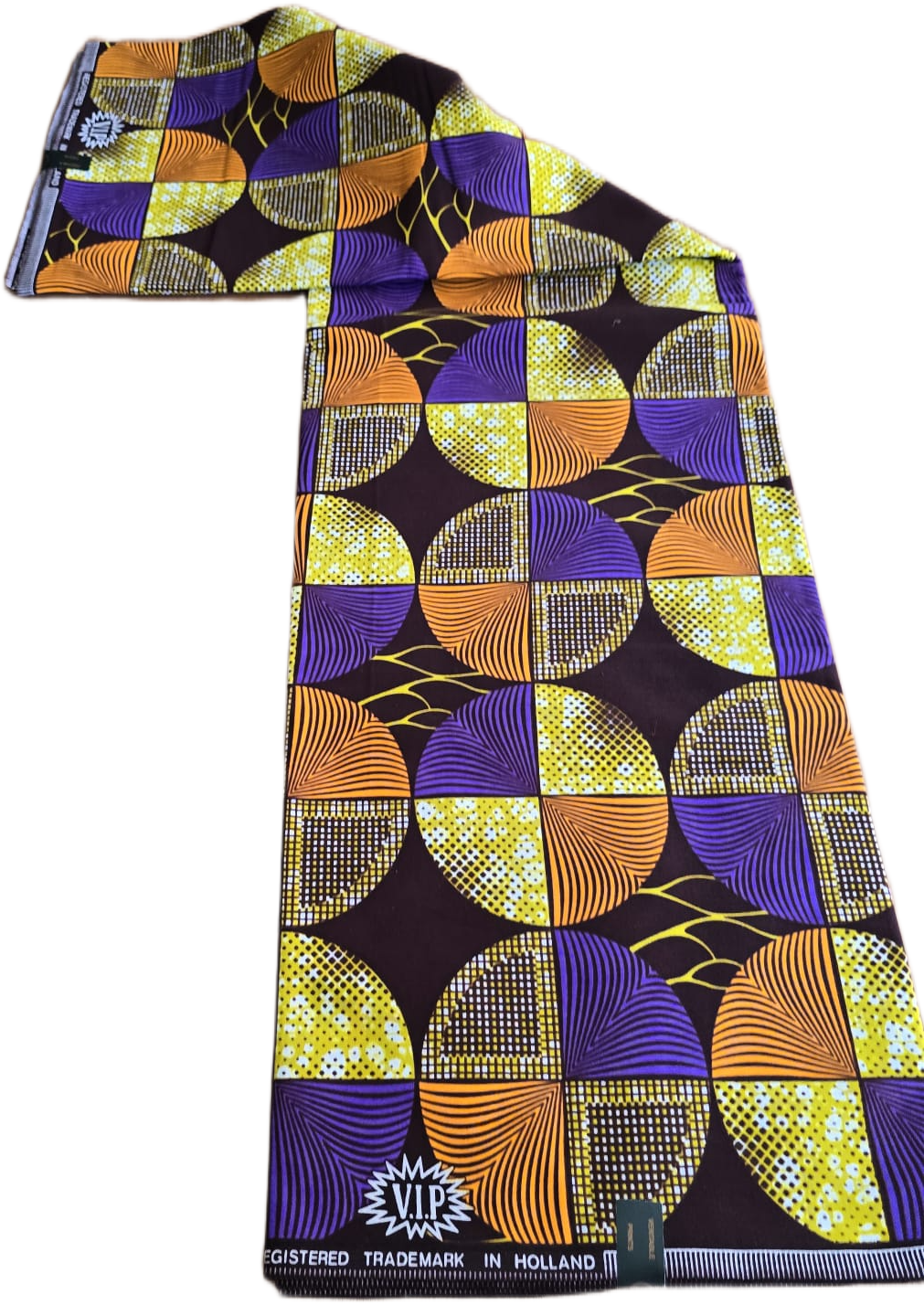African Wax Fabric/Wax Clothes/Ghanaian Wax Print/Nigerian Ankara. 6 Yards Piece - Image 6